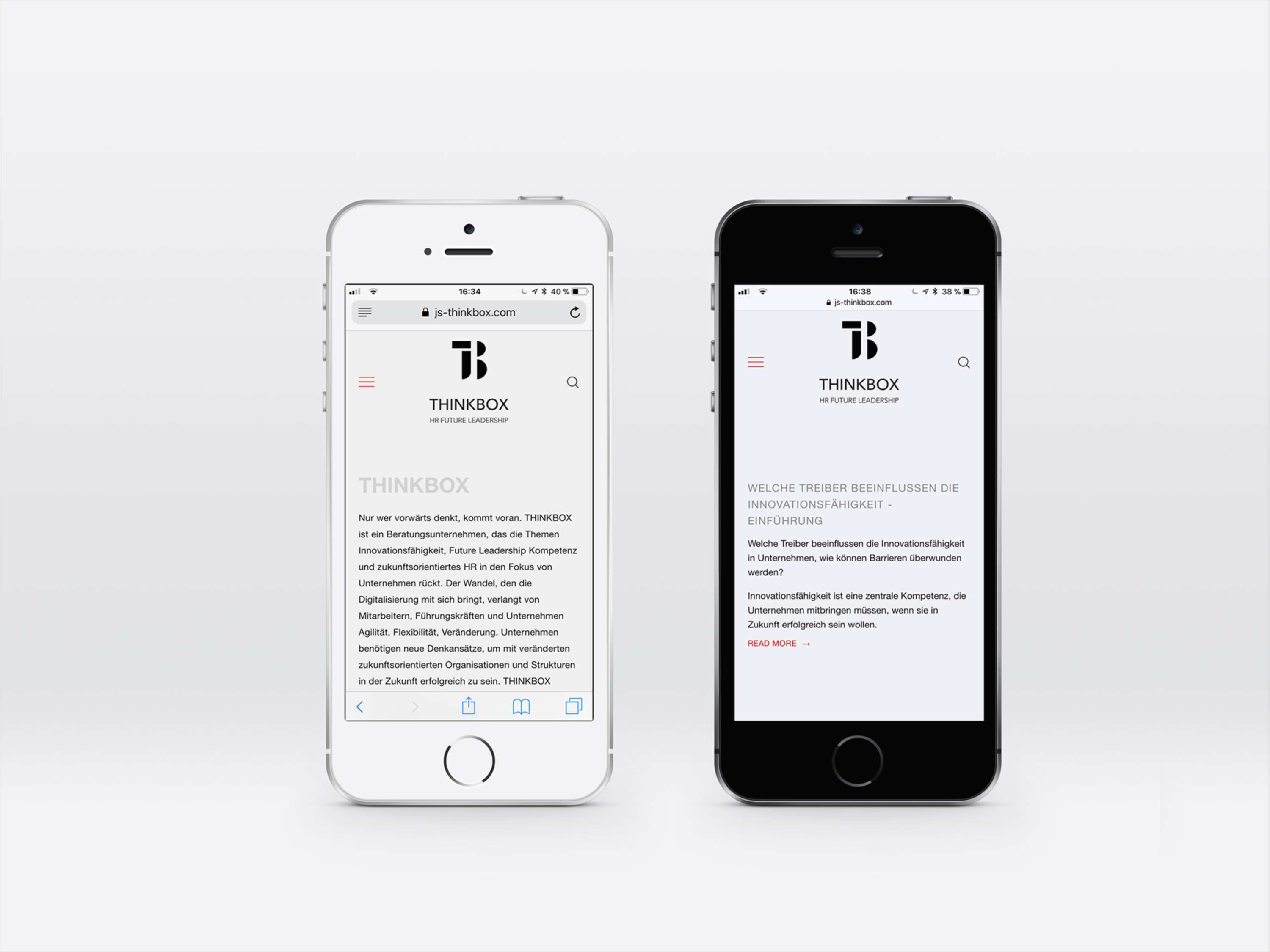 Corporate Identity – Thinkbox by Anne Schubert