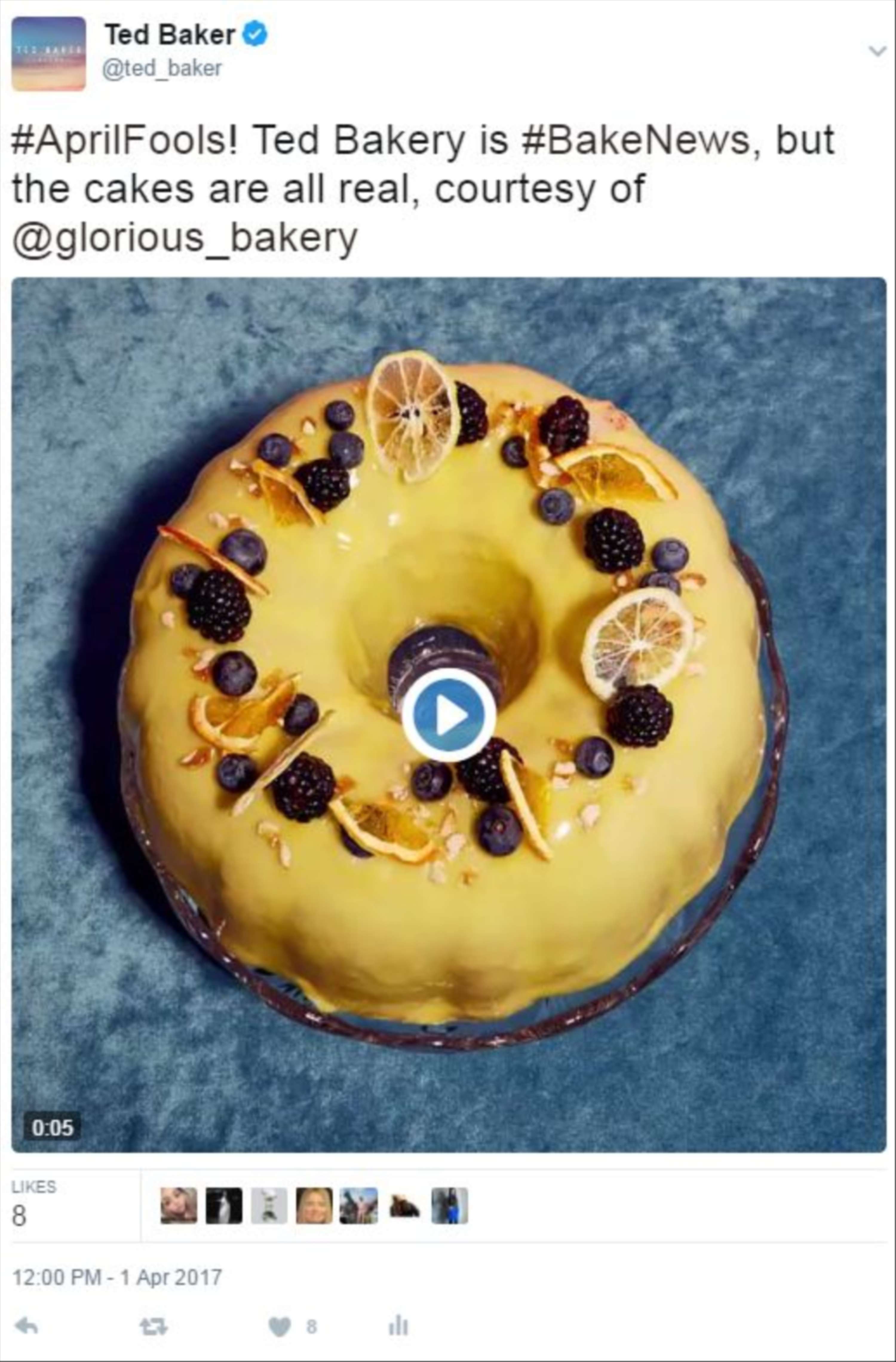 Ted Bakery: April Fools' 2017 by Sayuri Standing