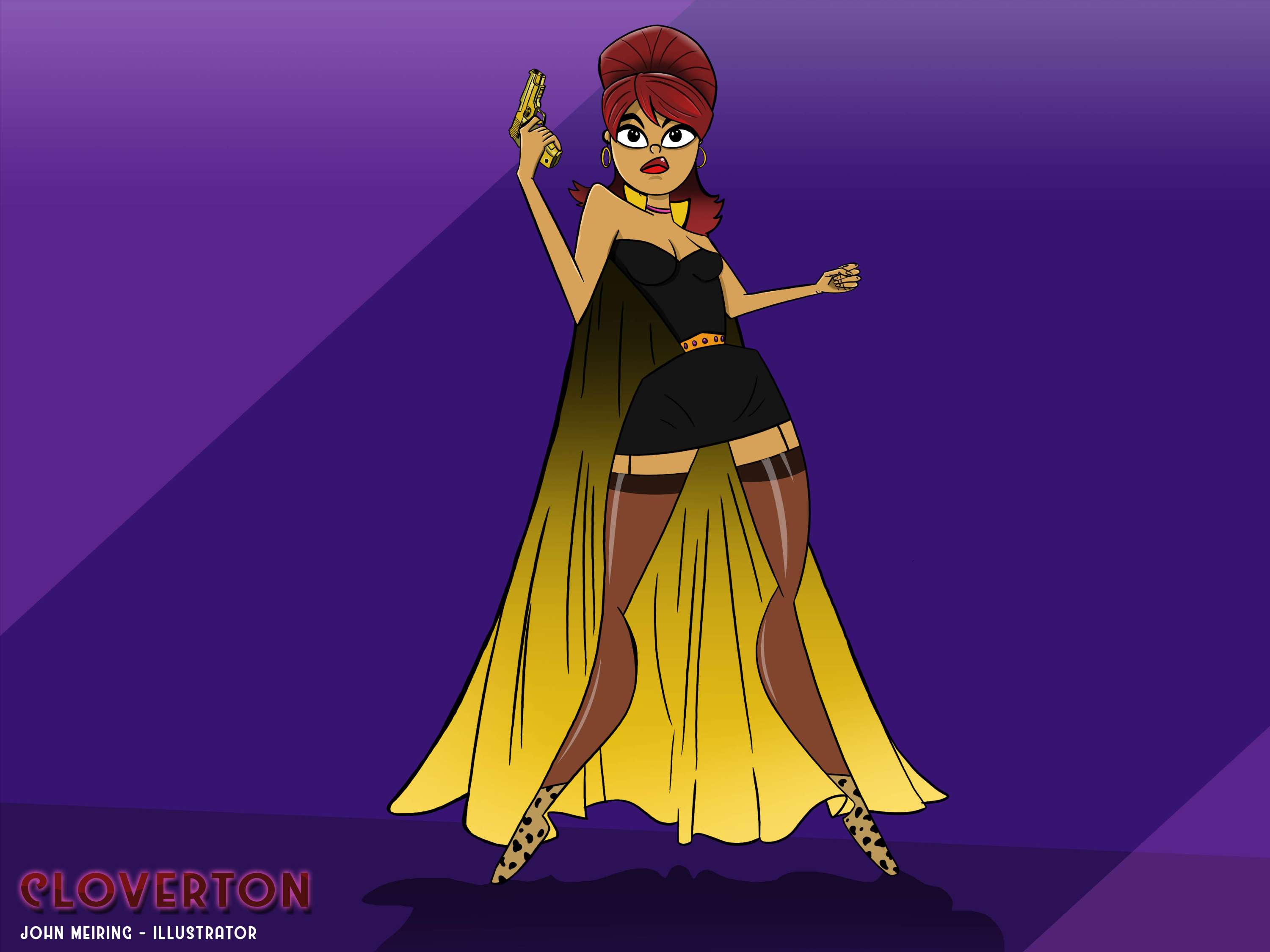 Cloverton Game character Concepts by Odd Pumpkin Studio
