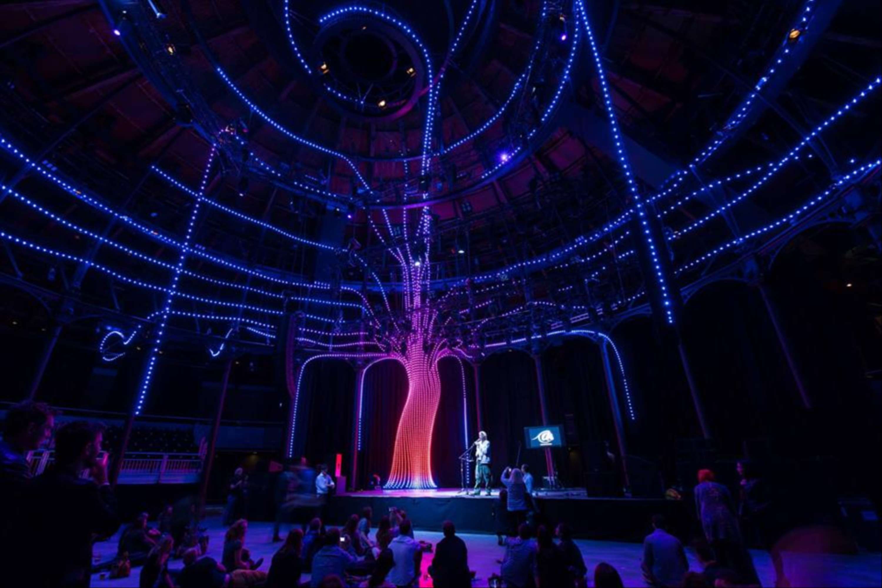 The Aboreal Lightning Project for Imogen Heap | CAMDEN ROUNDHOUSE by Yasmin Metz-Johnson