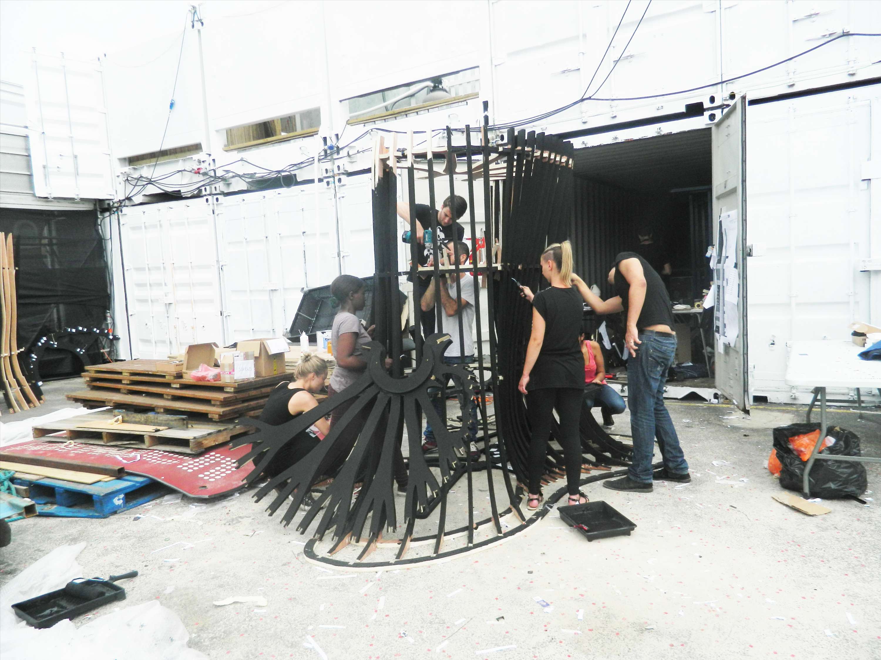 The Aboreal Lightning Project for Imogen Heap | CAMDEN ROUNDHOUSE by Yasmin Metz-Johnson