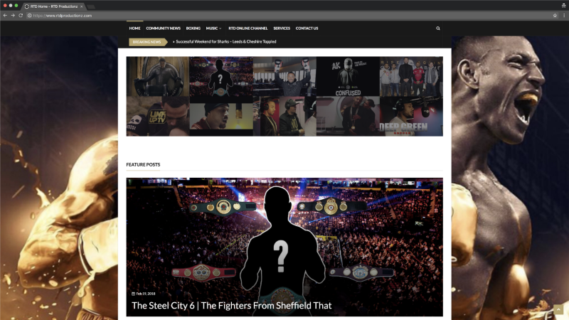 RTD Online Website by Terence Campbell