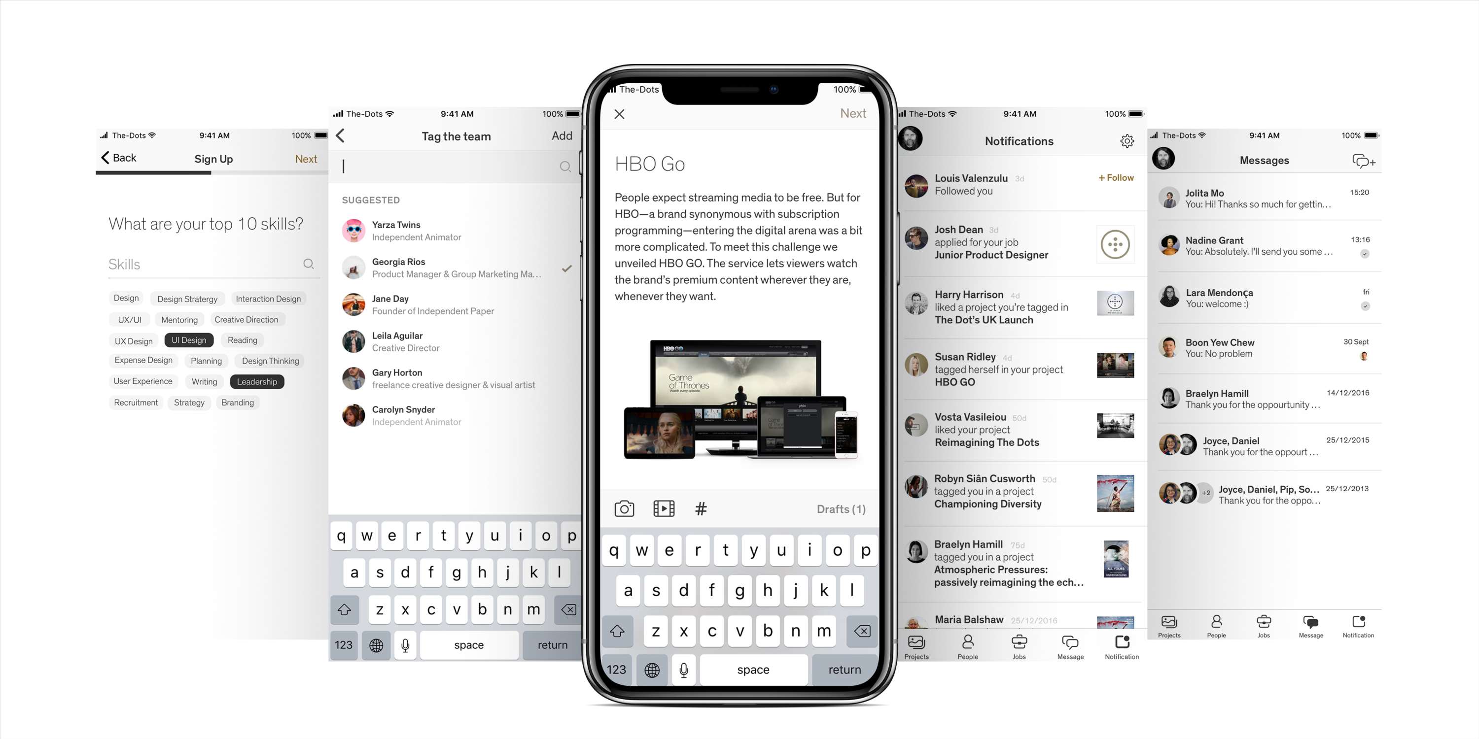 Designing The Dots iOS App by The Dots