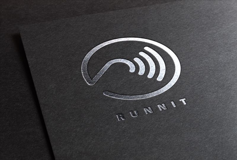 Runnit Music- logo and branding design by Taulant Mehmeti