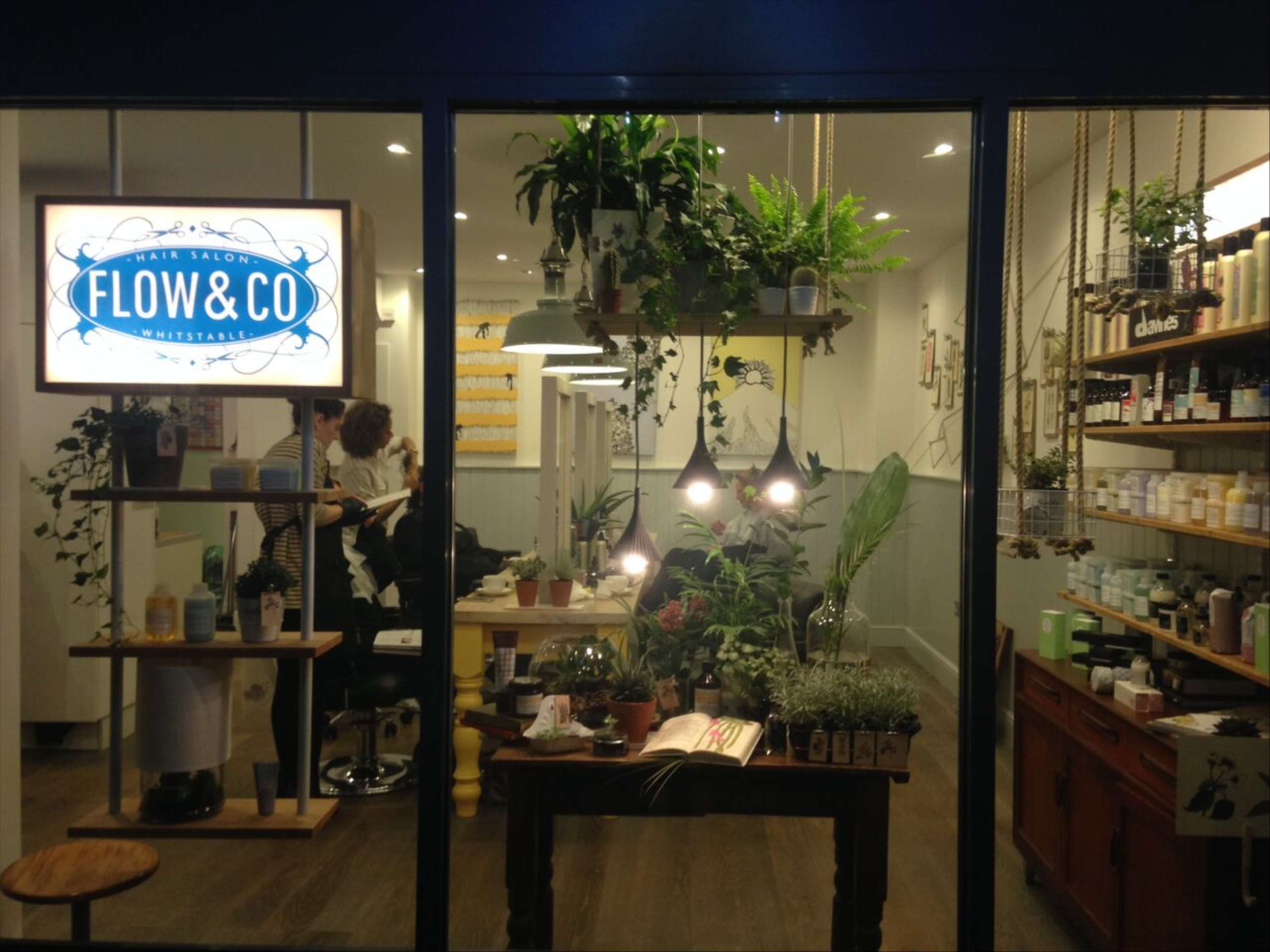Flow&Co visual display and window by Manuela Demuro