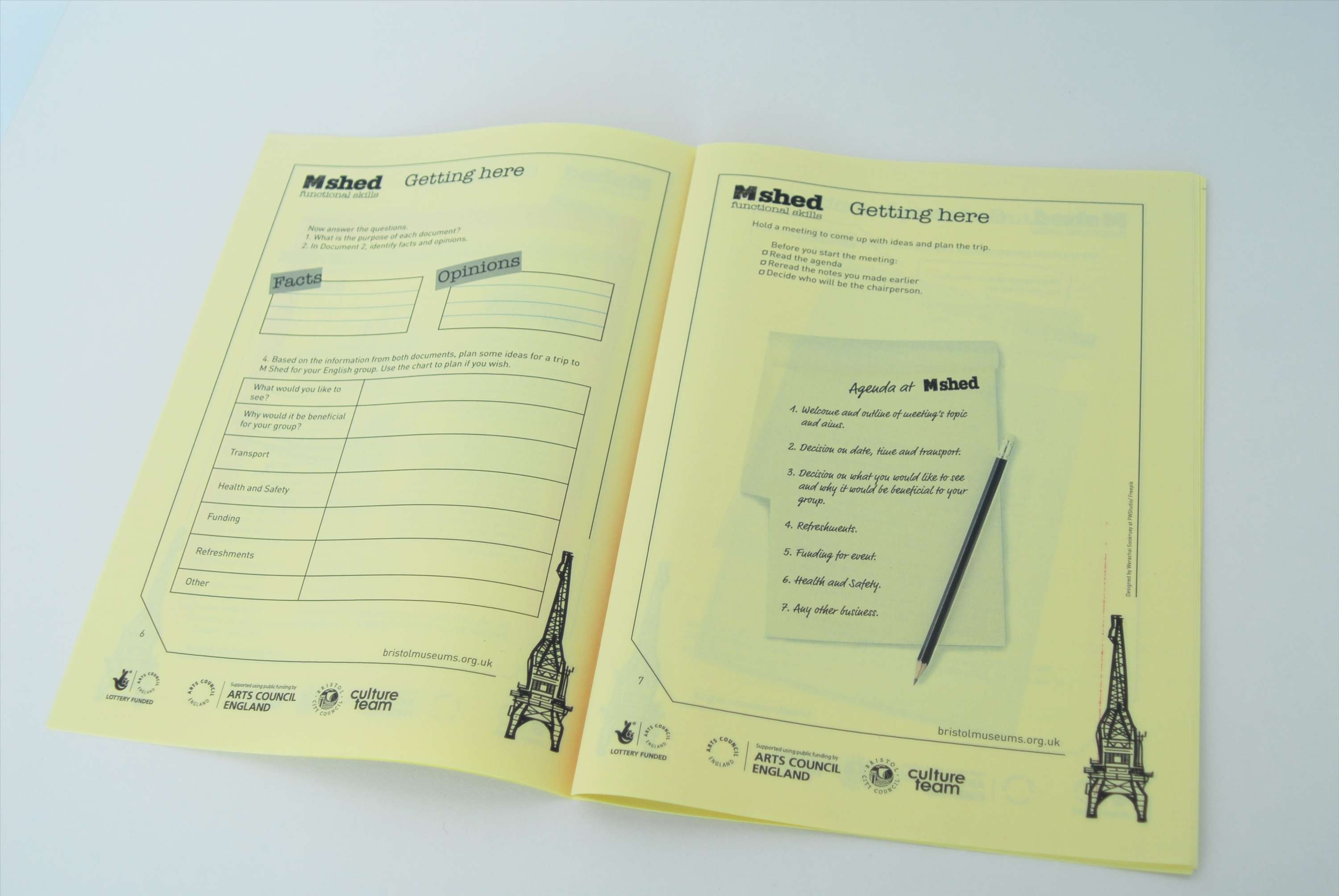 M Shed functional skills by Anna Morrell