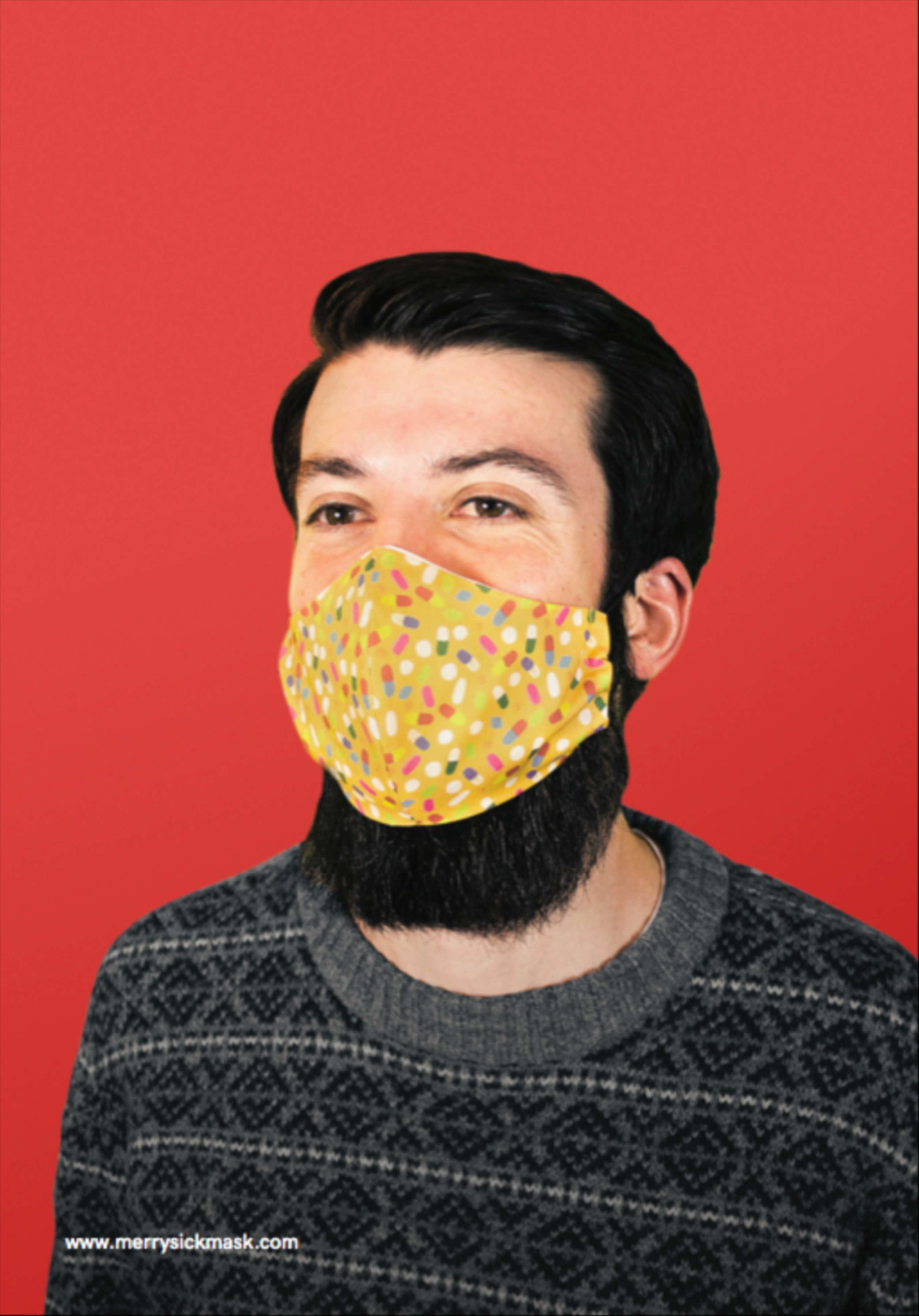 Merry Sickmask by Sarah Hardcastle