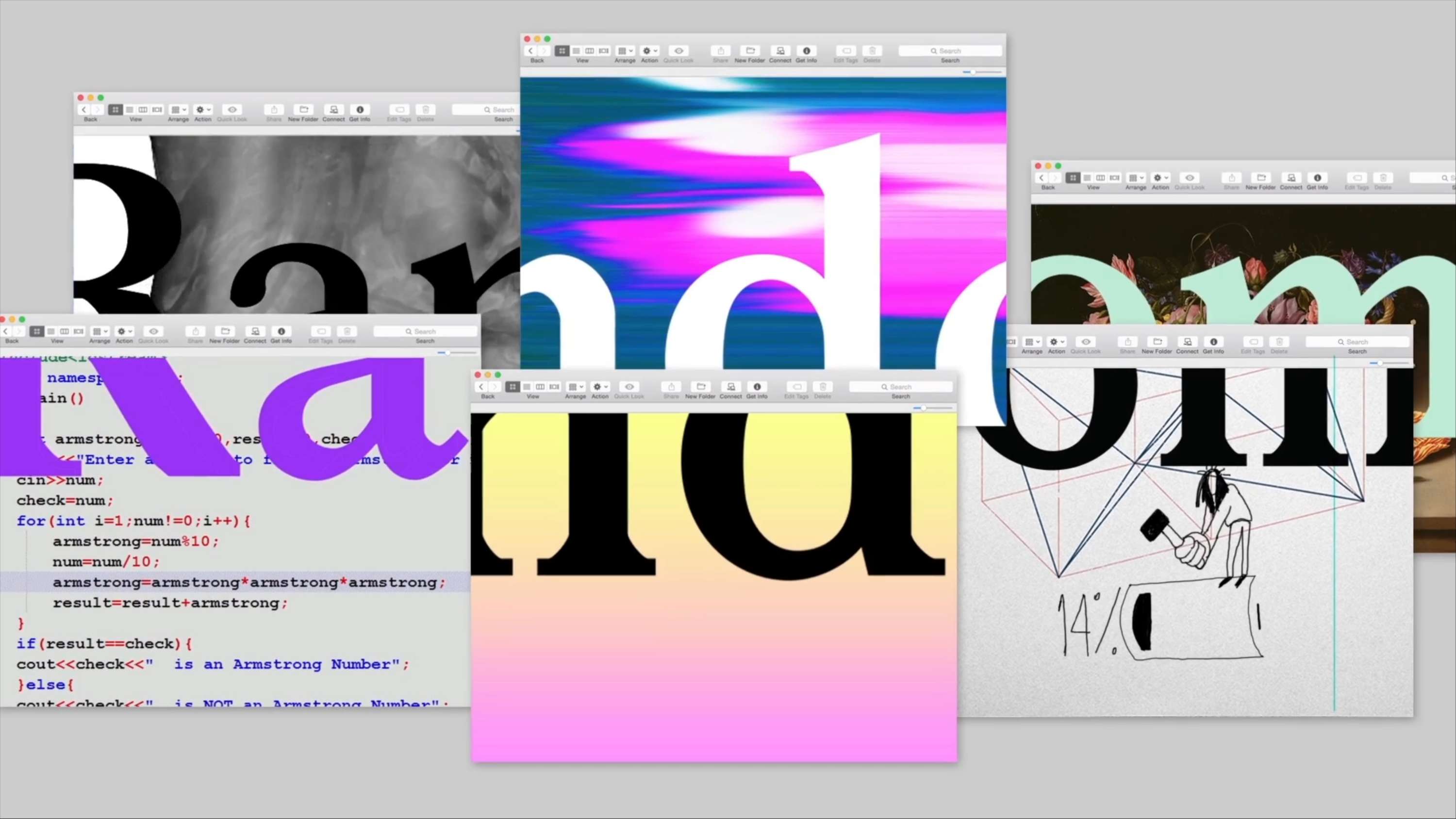 Random Studio branding animations by TeYosh (Teodora & Sofia)