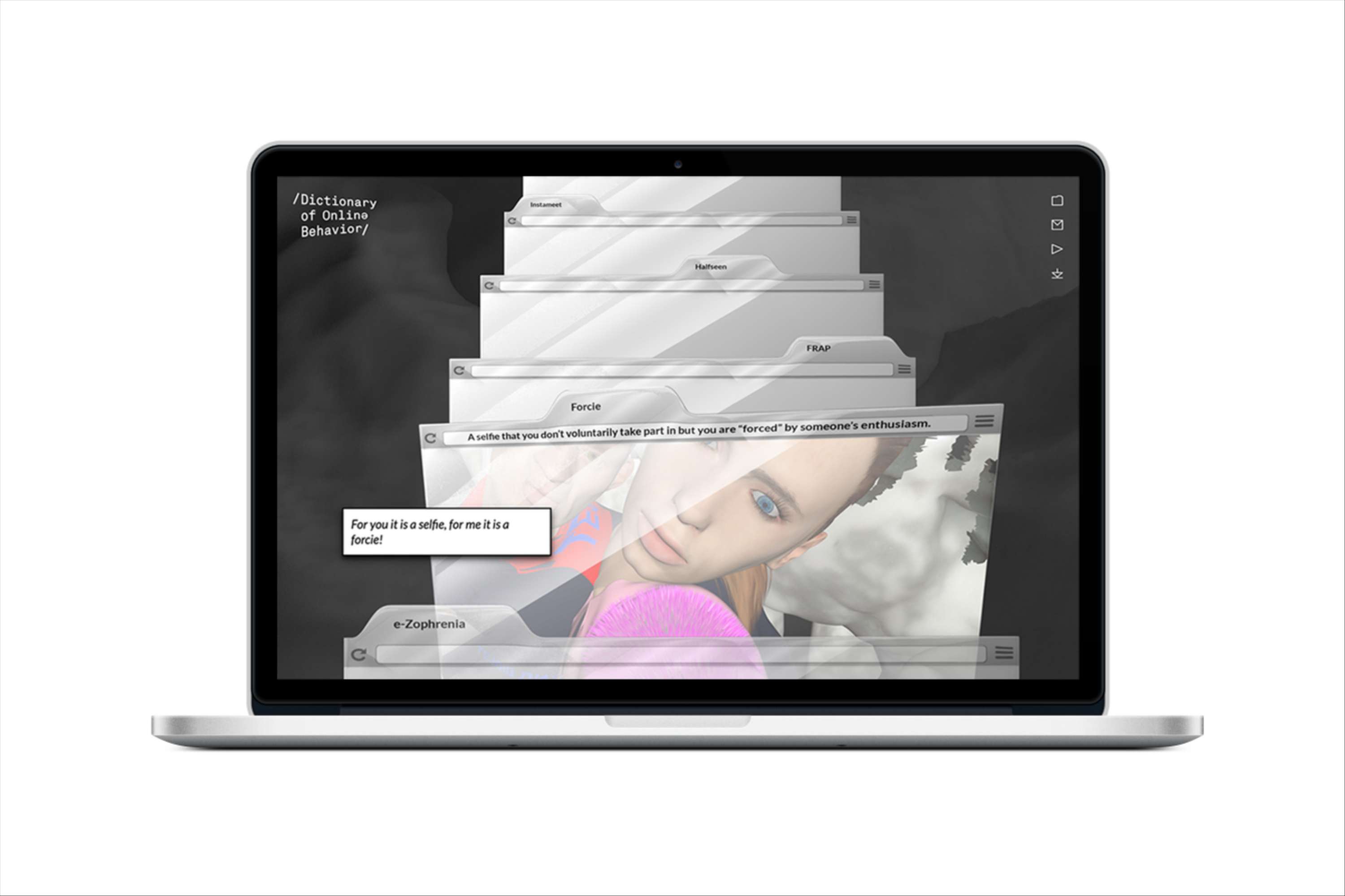 Dictionary Of Online Behavior by TeYosh (Teodora & Sofia)
