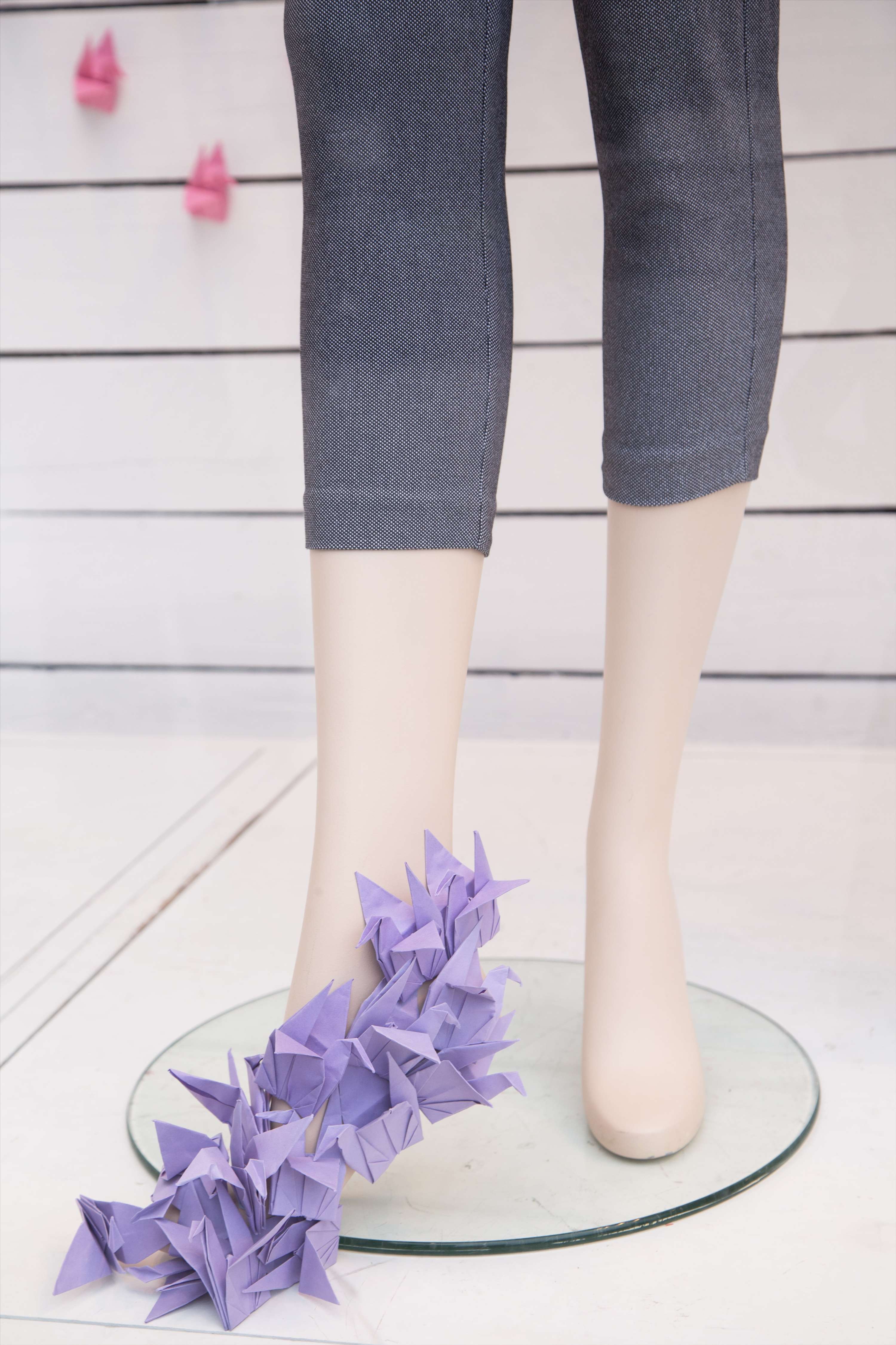 Window Design - Origami by Manuela Demuro