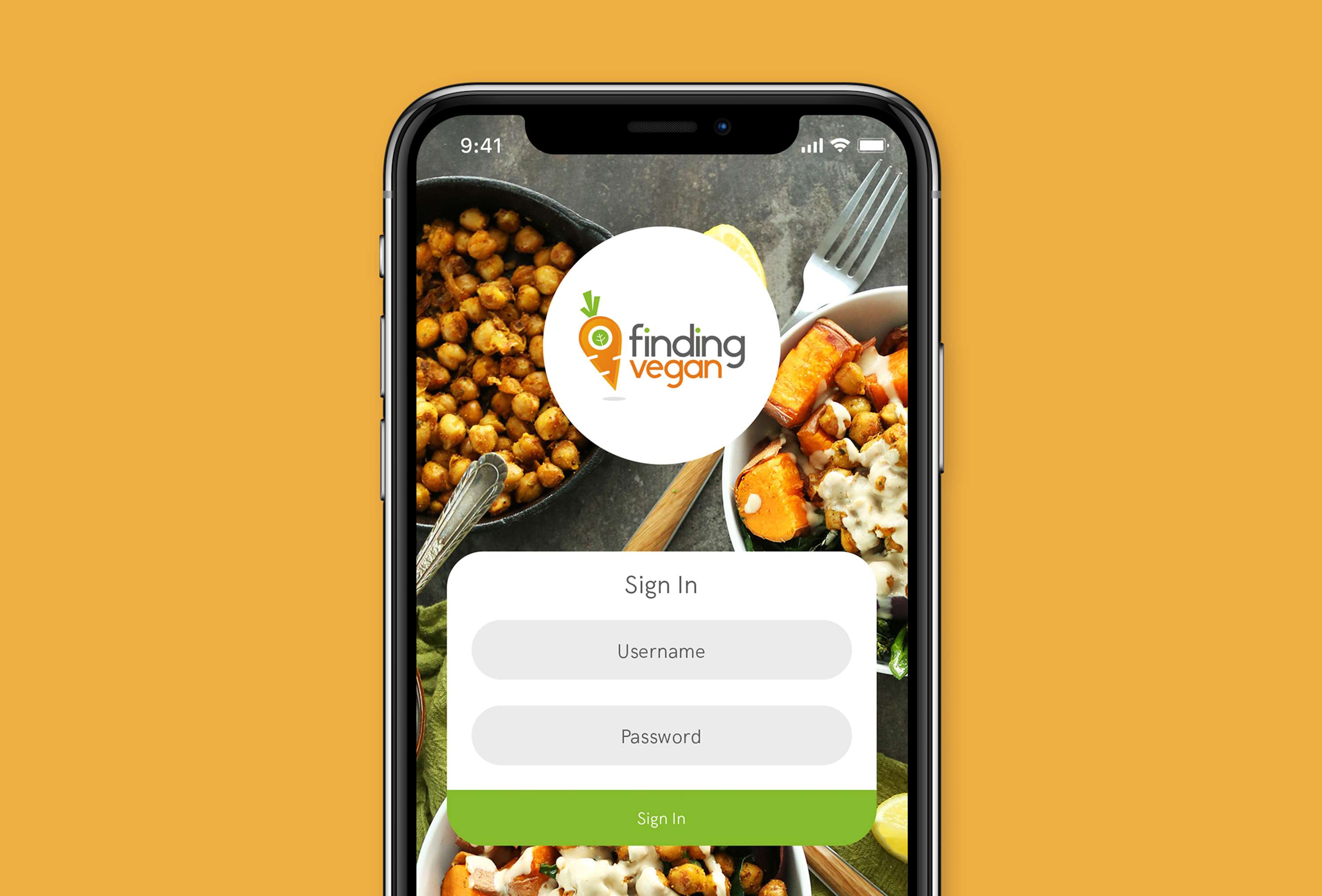 Finding Vegan App by Emily Lodge