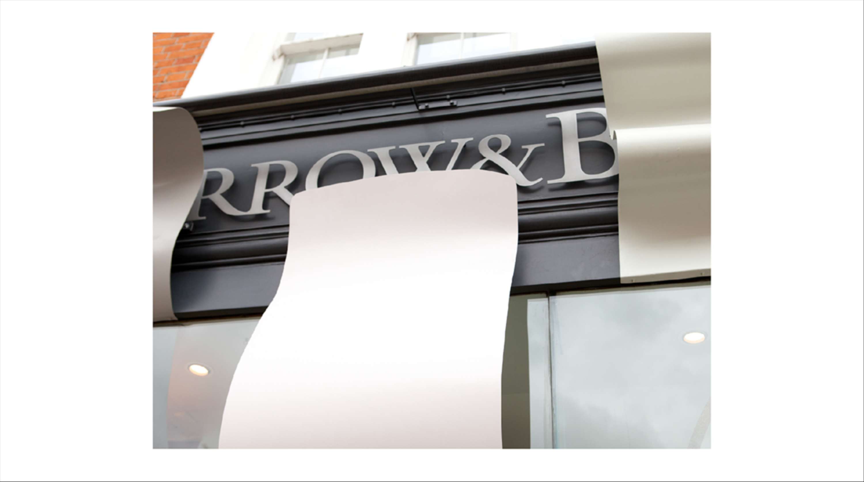 Farrow & Ball Windows Display by Hadrien Chatelet