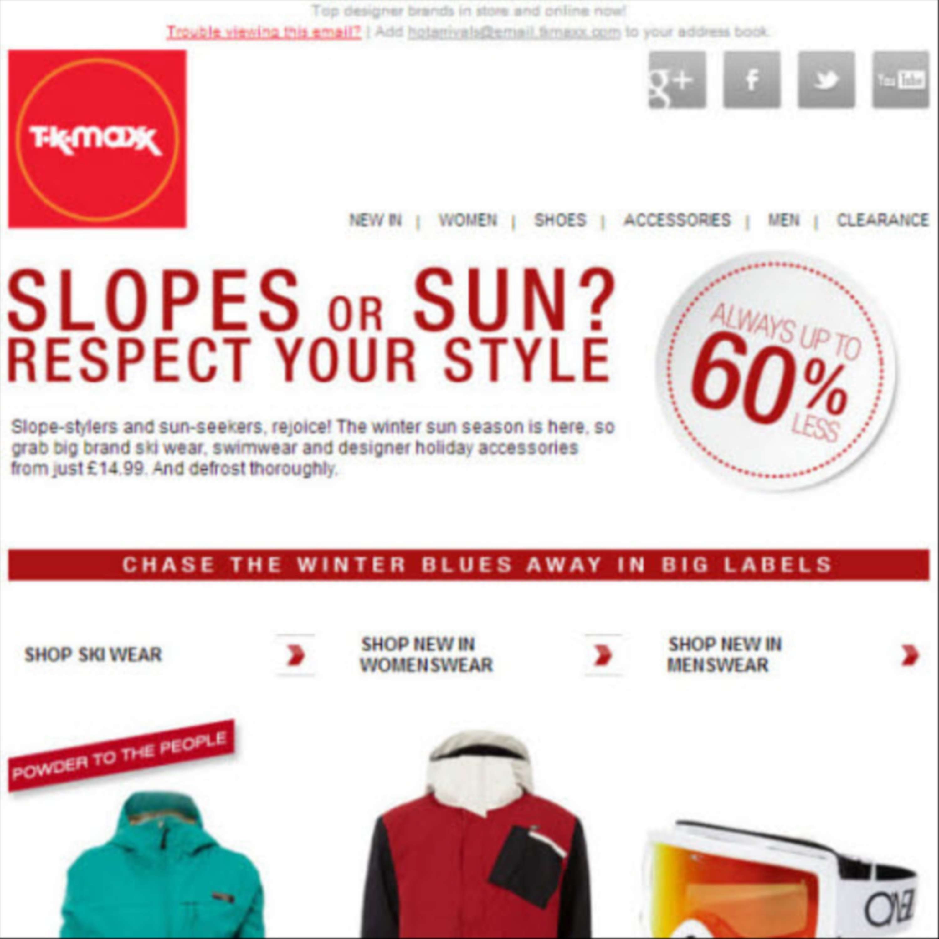 TK Maxx - emails by Katie Gibson