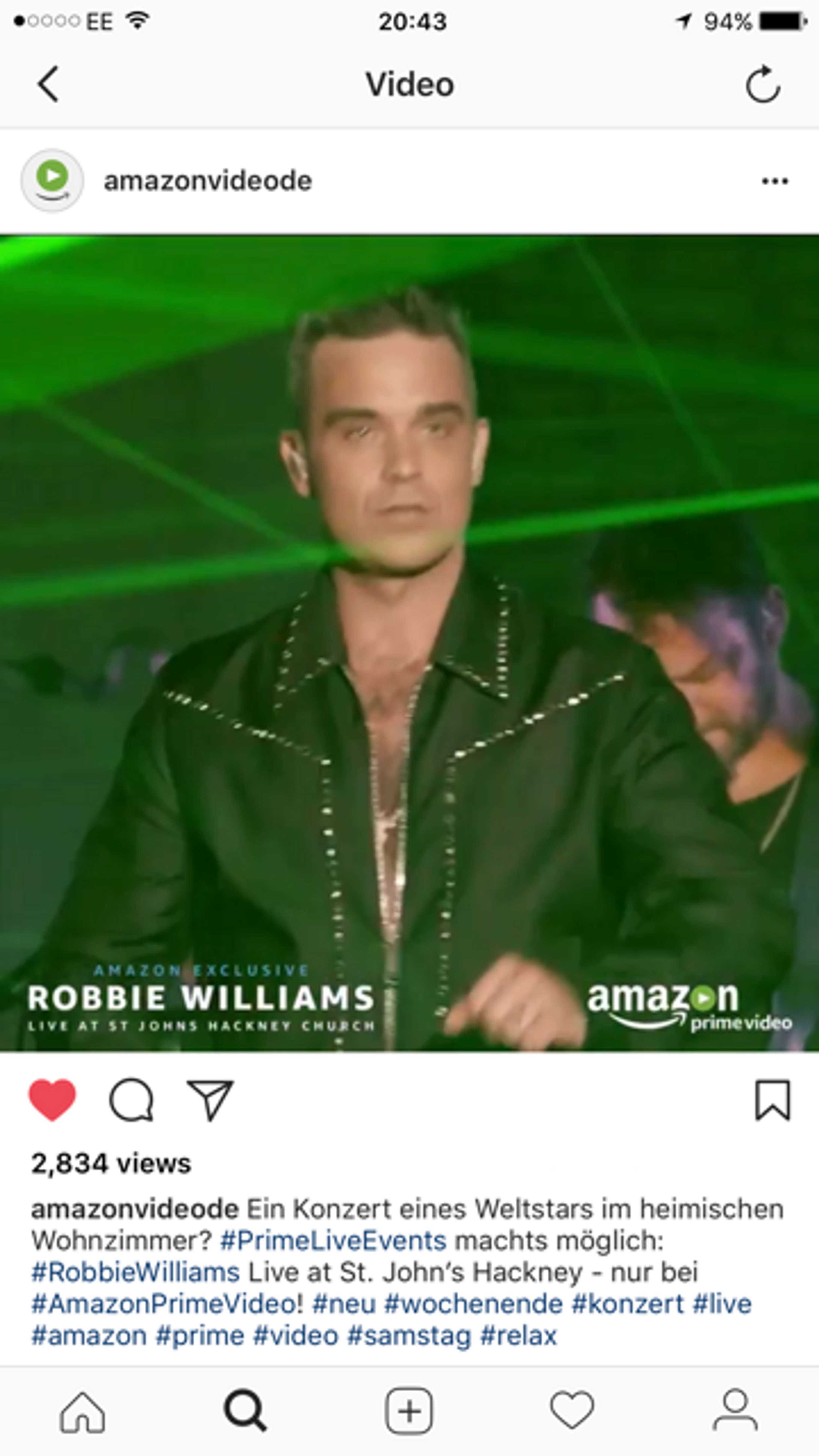 Prime Live Events @ Amazon by Natalie Raine