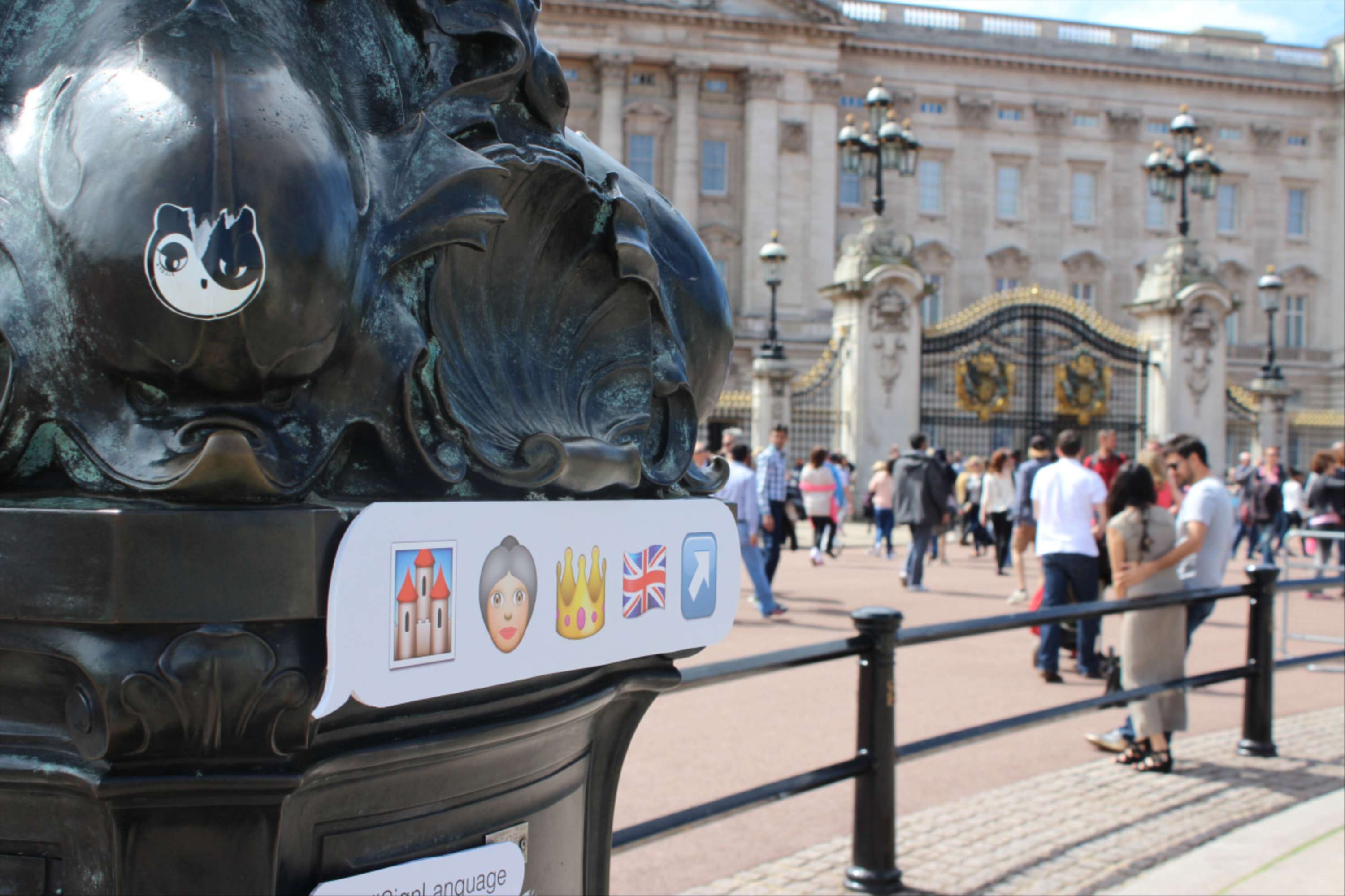 Personal project - Mapping London with emojis by Charlotte Hugh