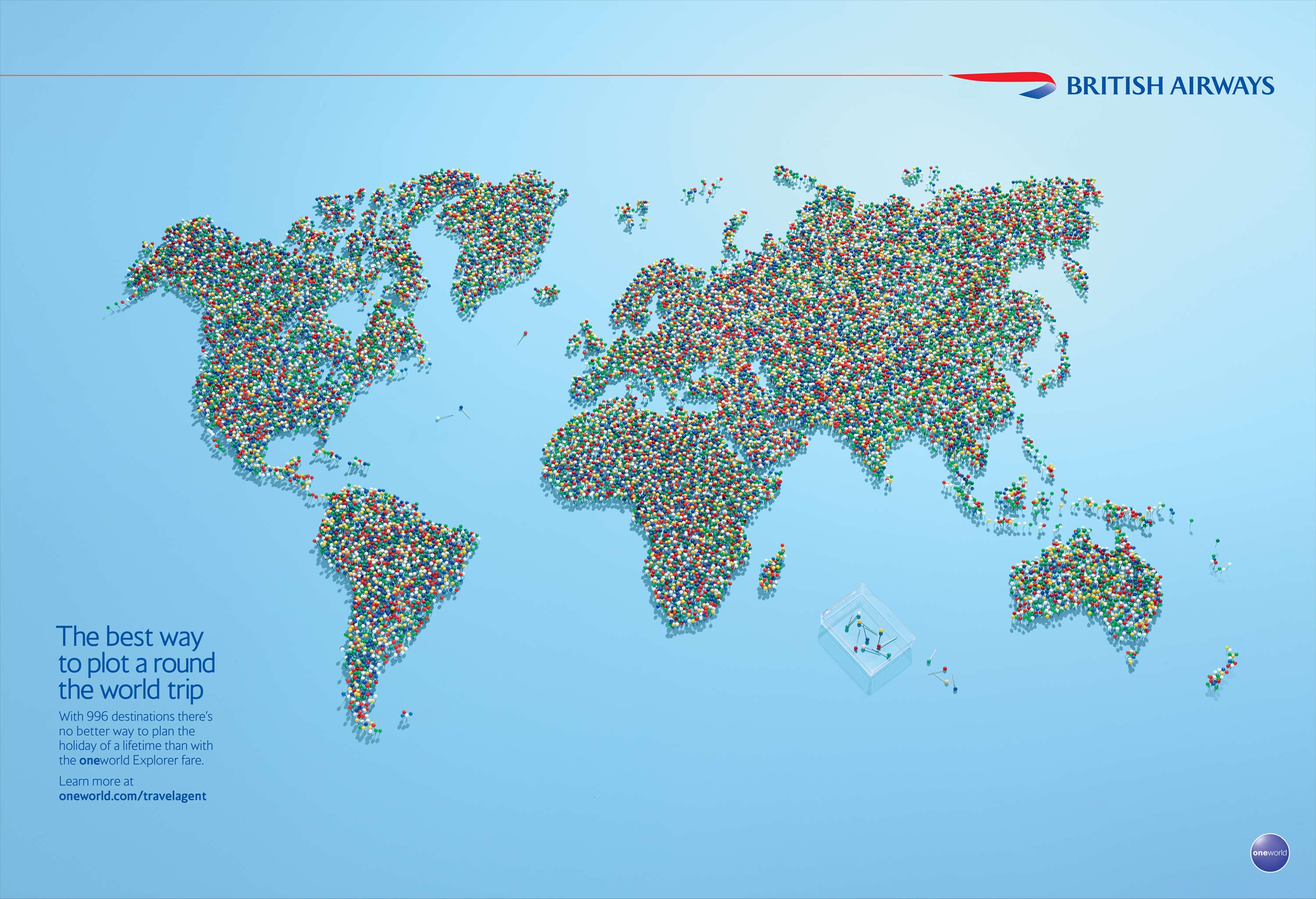 British Airways Print by Tamryn Kerr