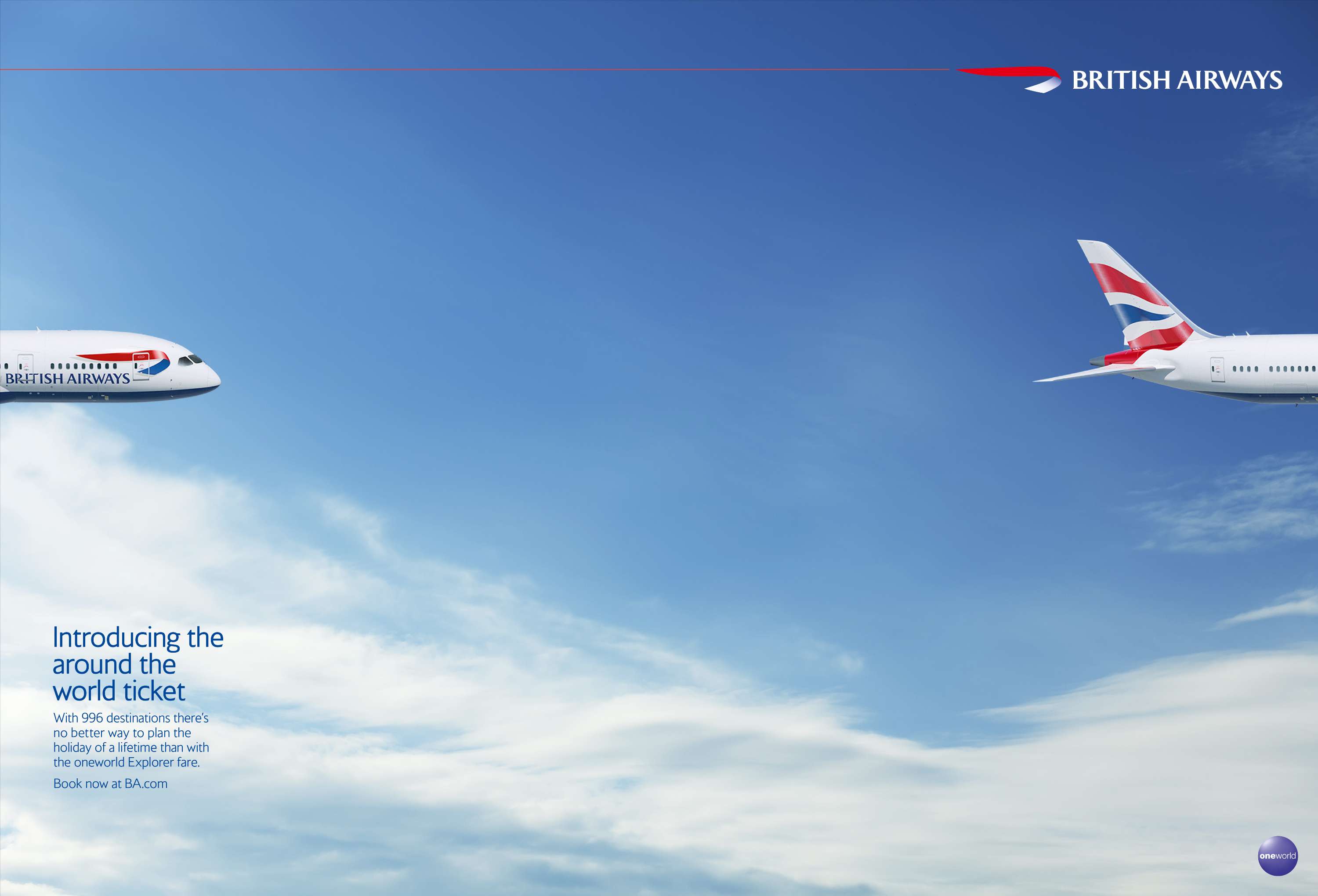 British Airways Print by Tamryn Kerr