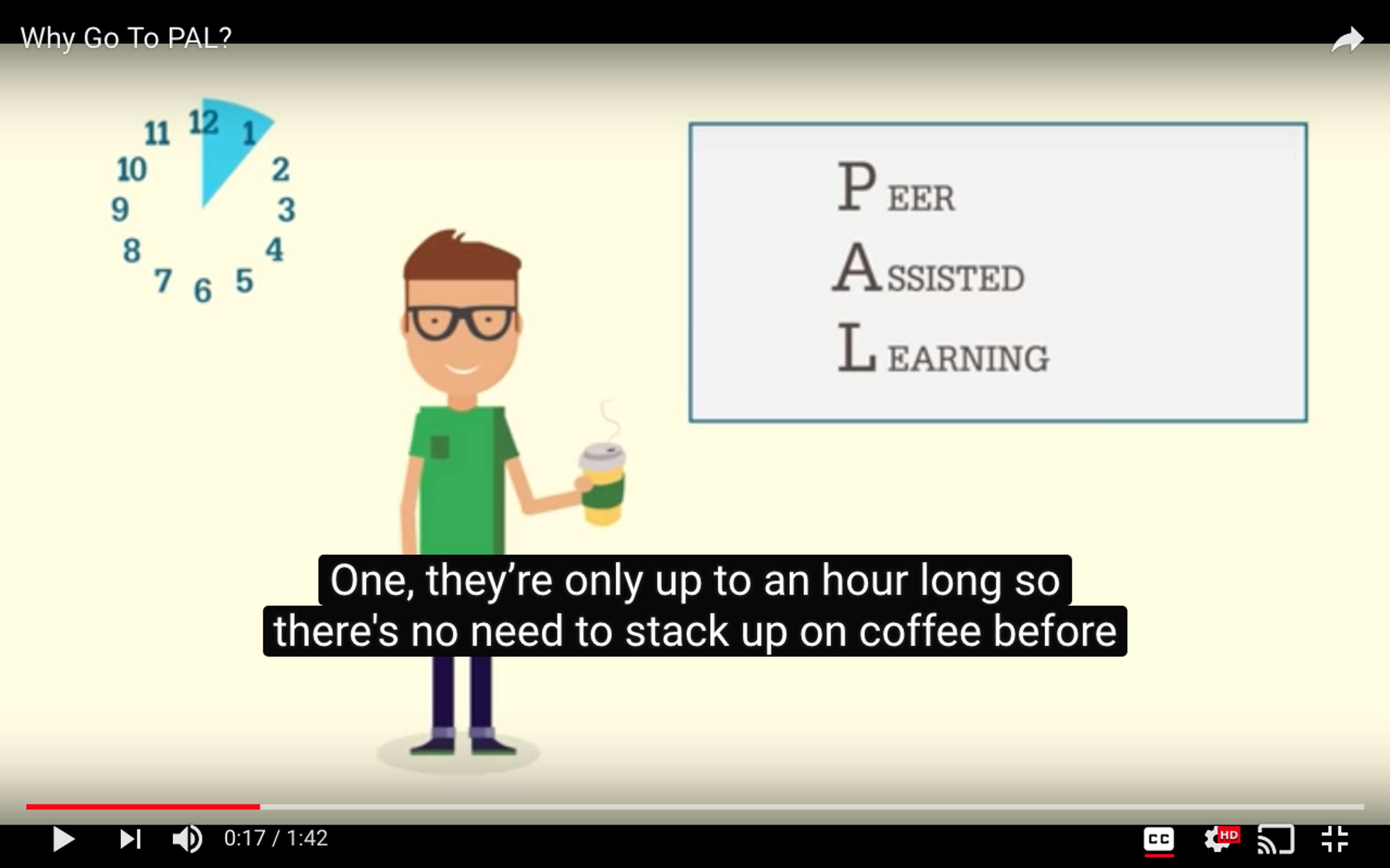 Peer Assisted Learning info videos for Bournemouth University by Charlotte Morrison