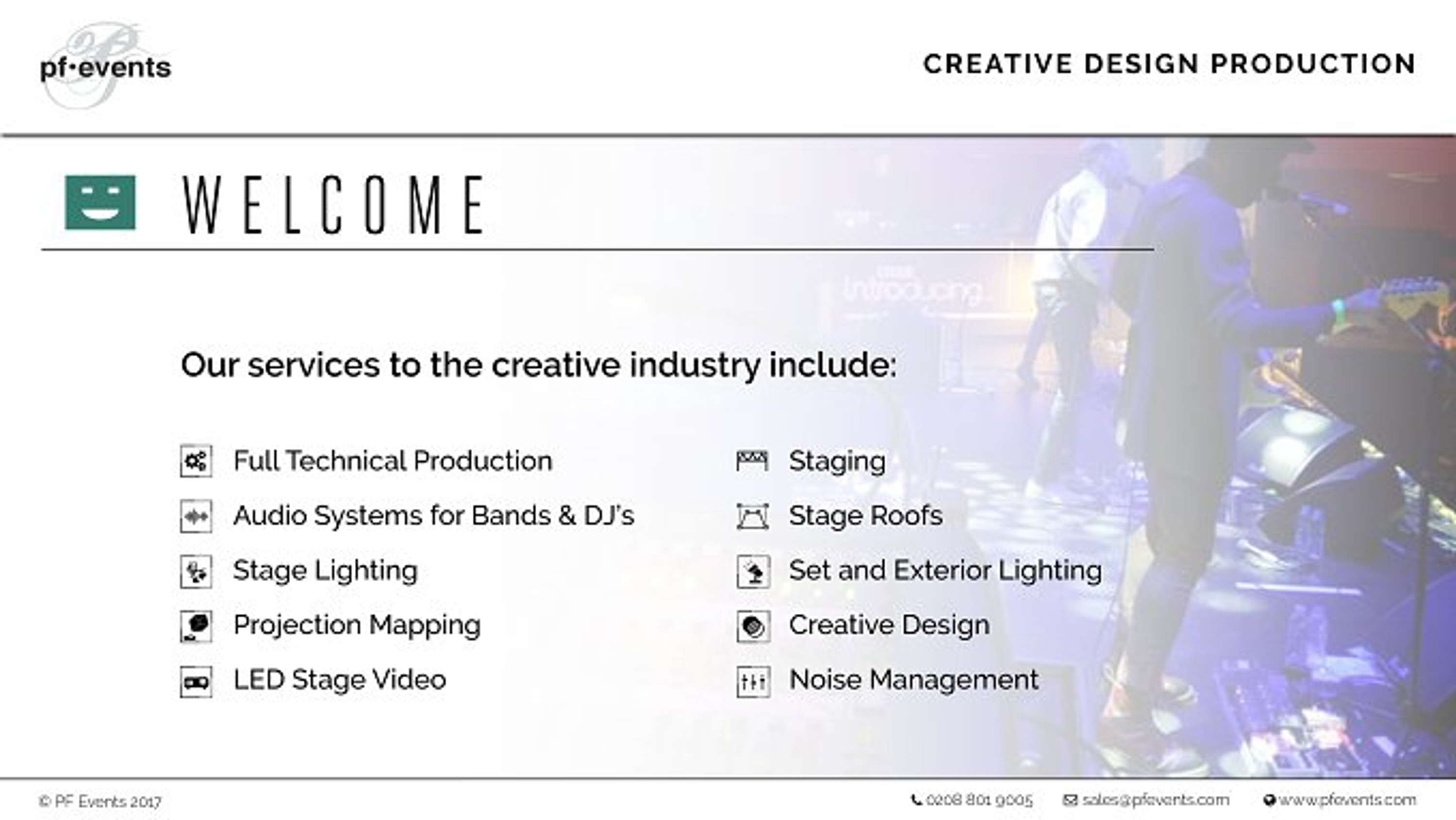PF Events - Web Redesign + Marketing Collaterals by Nor Mira Canales
