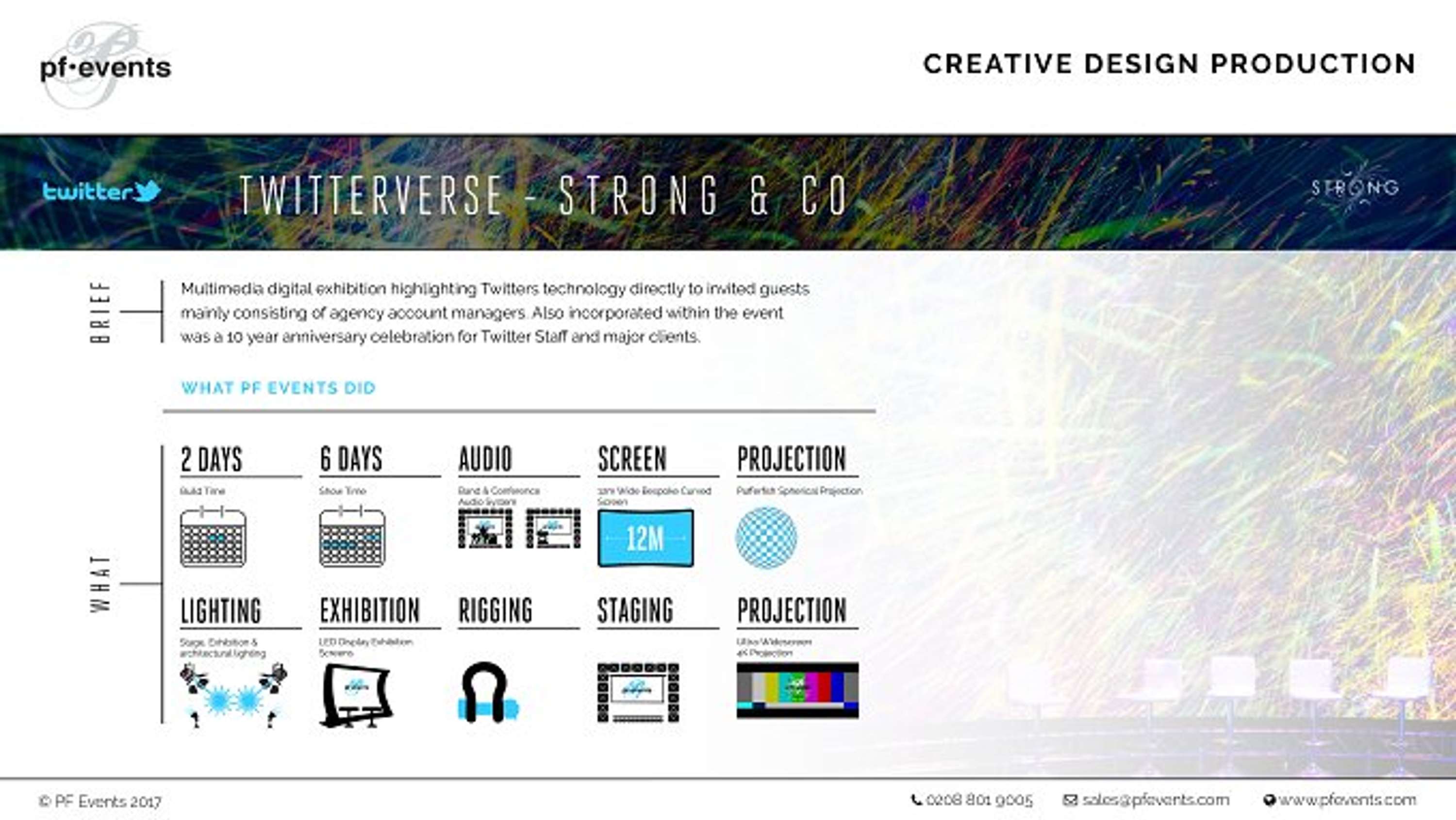 PF Events - Web Redesign + Marketing Collaterals by Nor Mira Canales