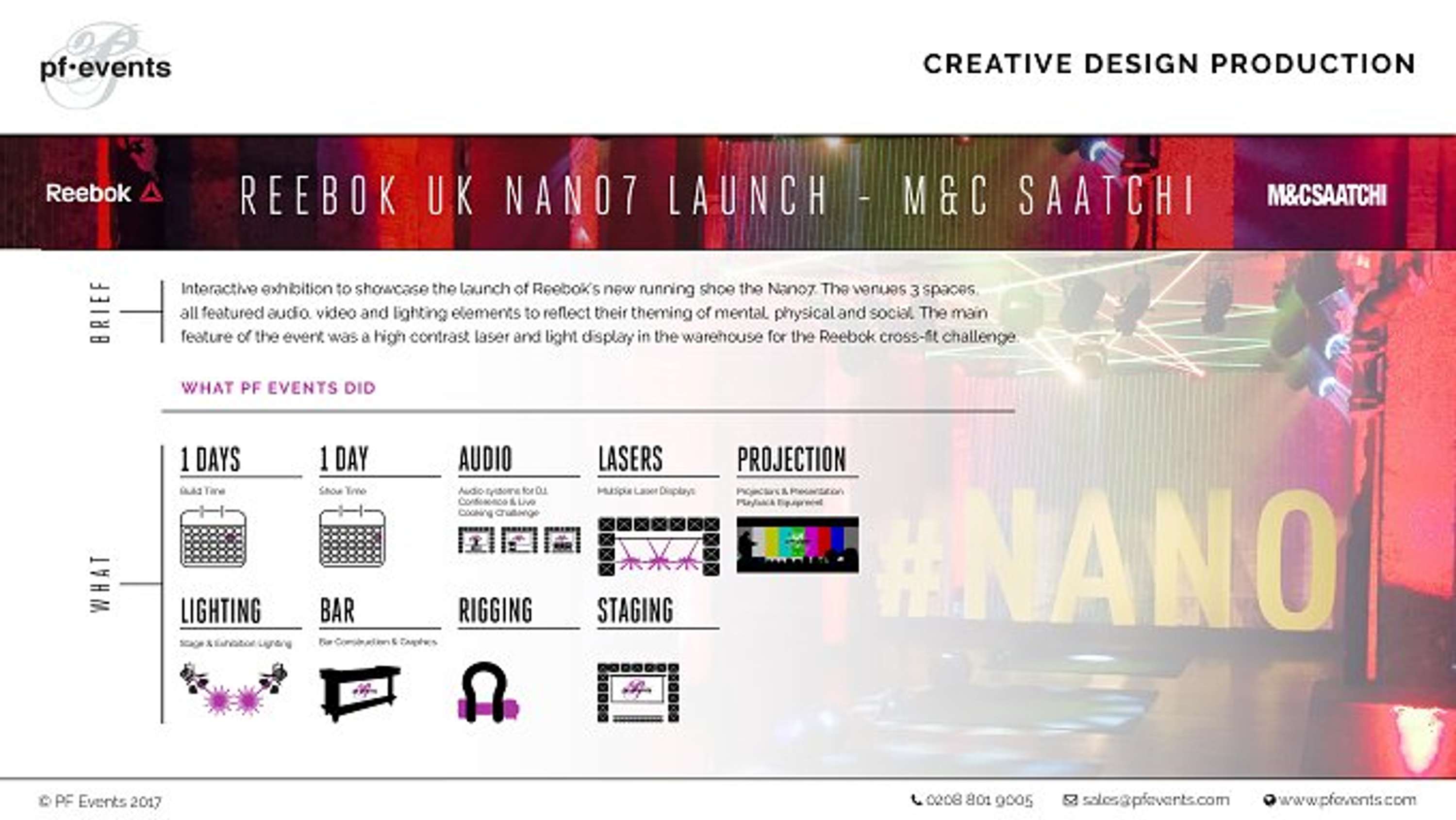 PF Events - Web Redesign + Marketing Collaterals by Nor Mira Canales