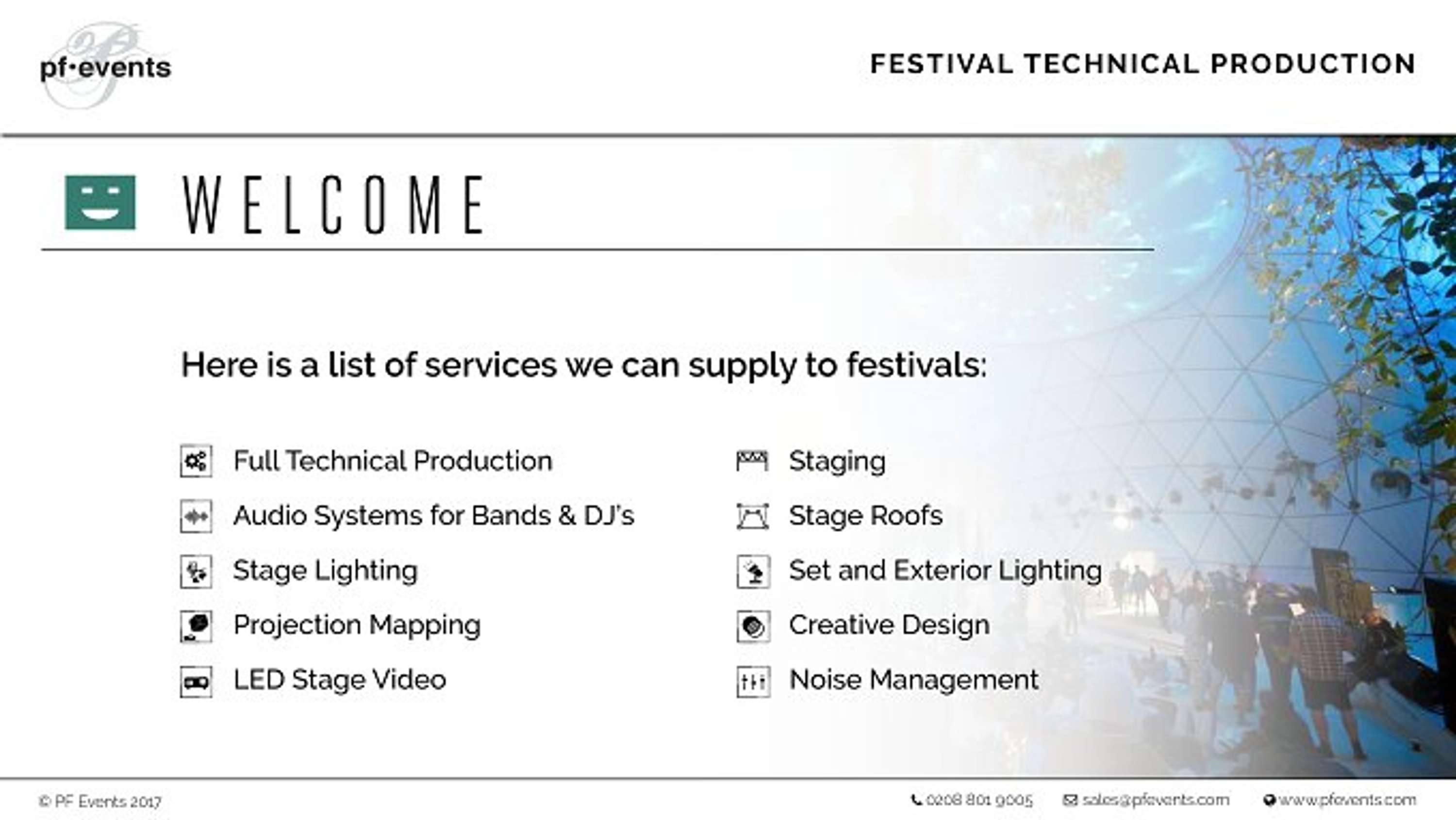 PF Events - Web Redesign + Marketing Collaterals by Nor Mira Canales