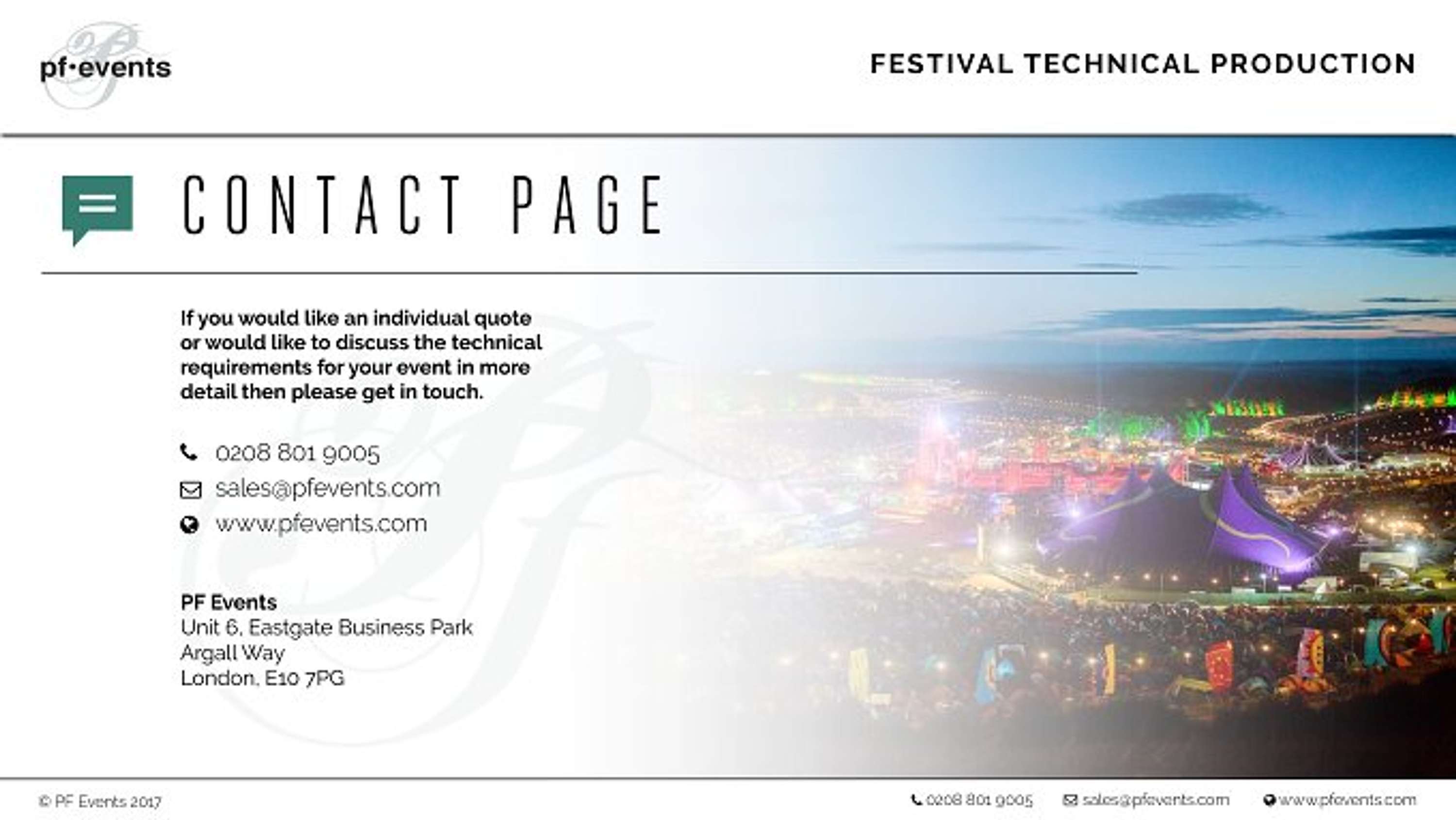 PF Events - Web Redesign + Marketing Collaterals by Nor Mira Canales