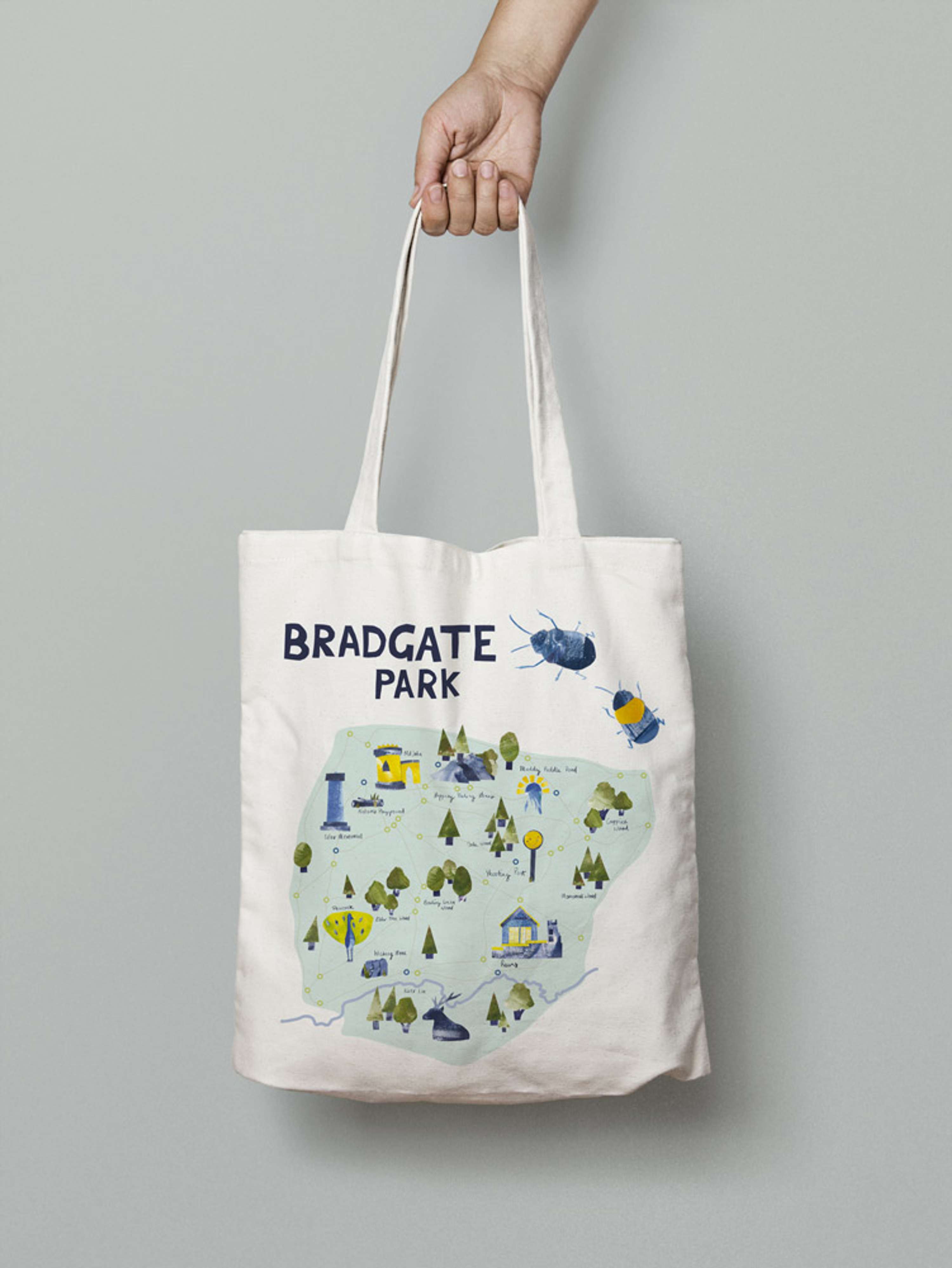 Bradgate Park Map by Laura Evans