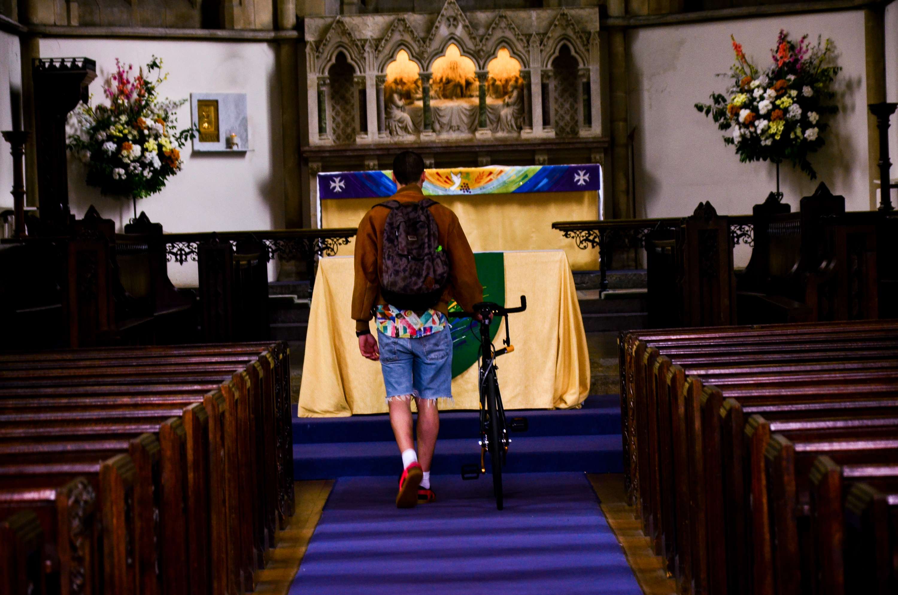 Getting married with a bike by Giuseppe Renga