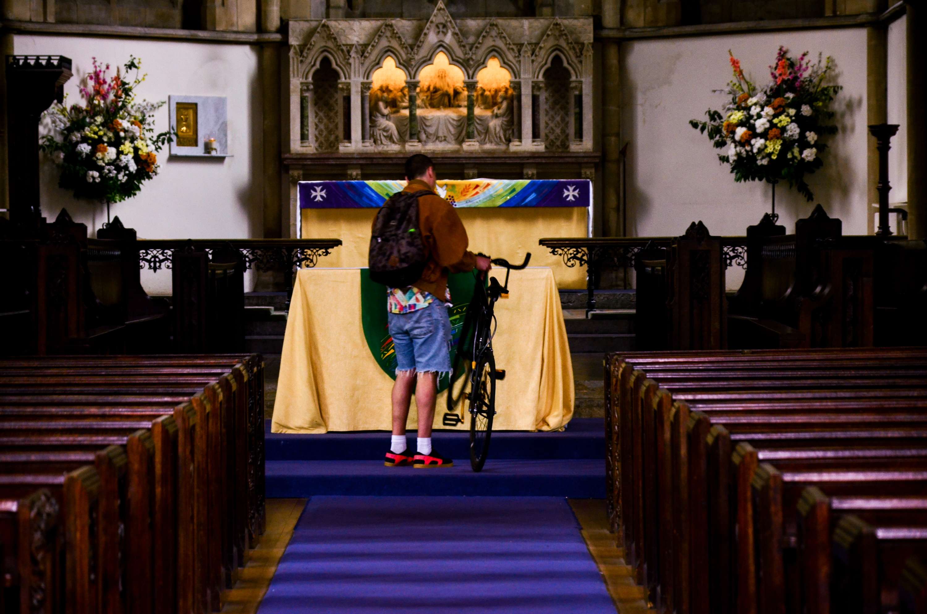 Getting married with a bike by Giuseppe Renga