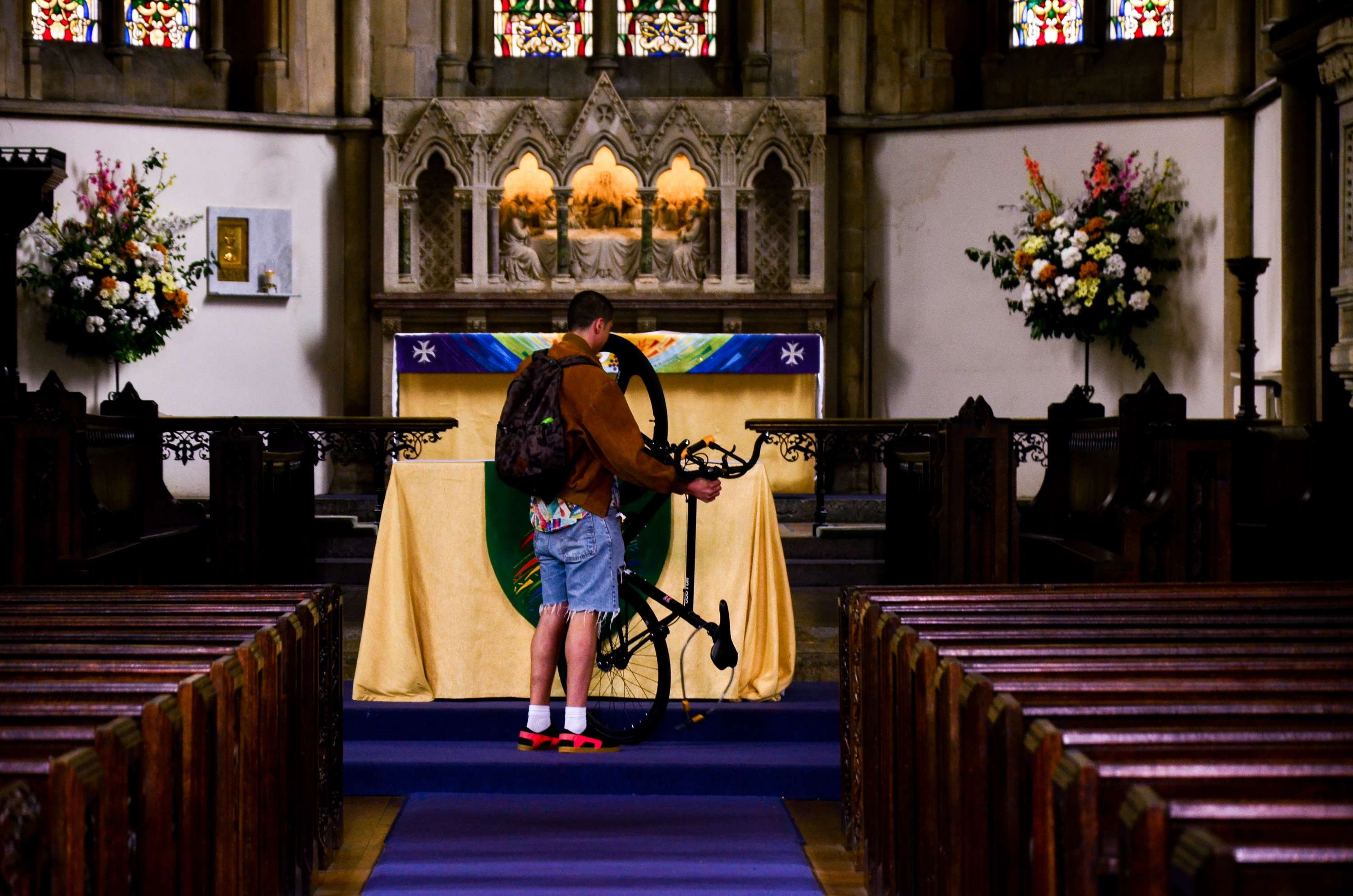 Getting married with a bike by Giuseppe Renga