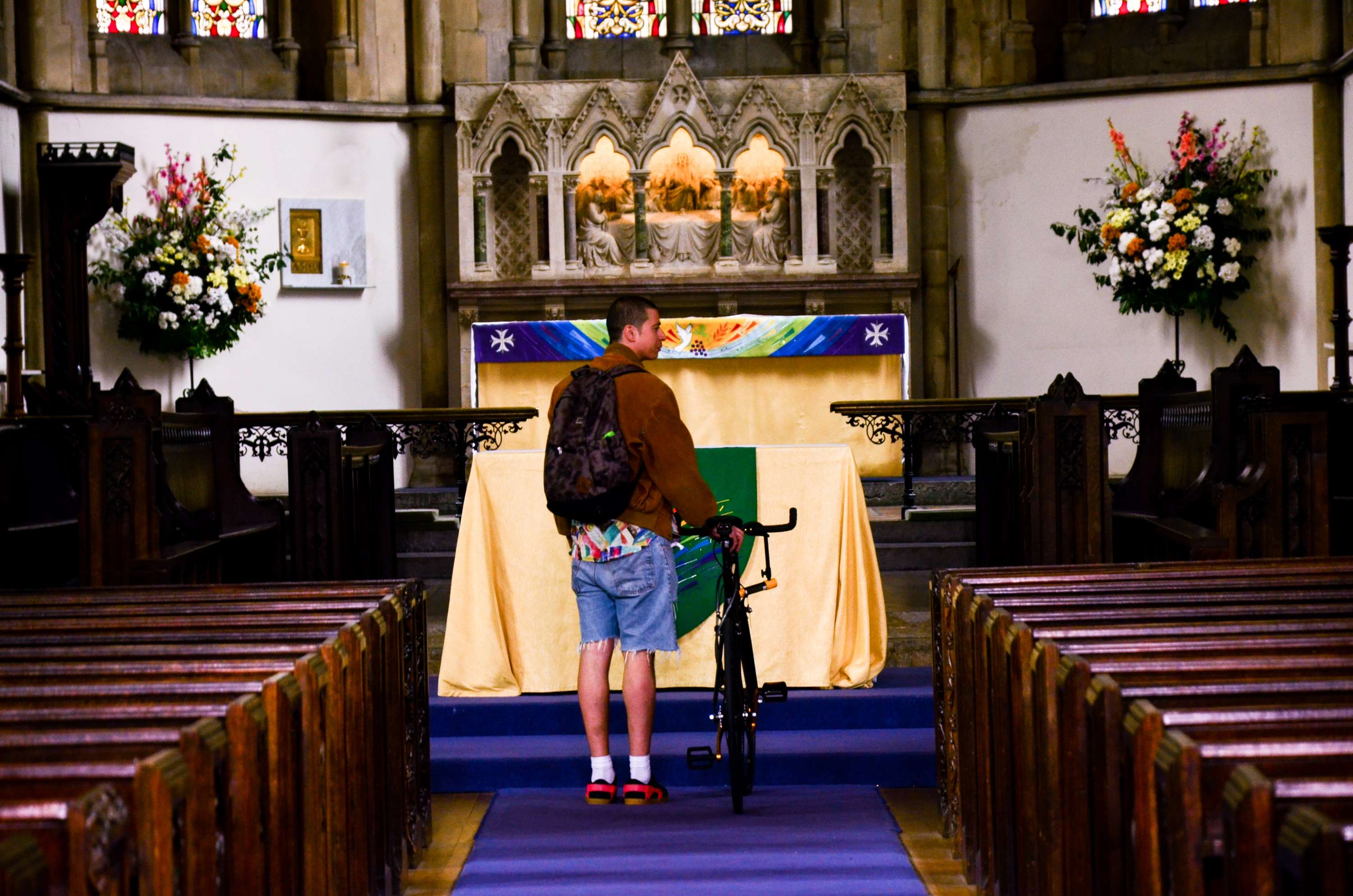 Getting married with a bike by Giuseppe Renga