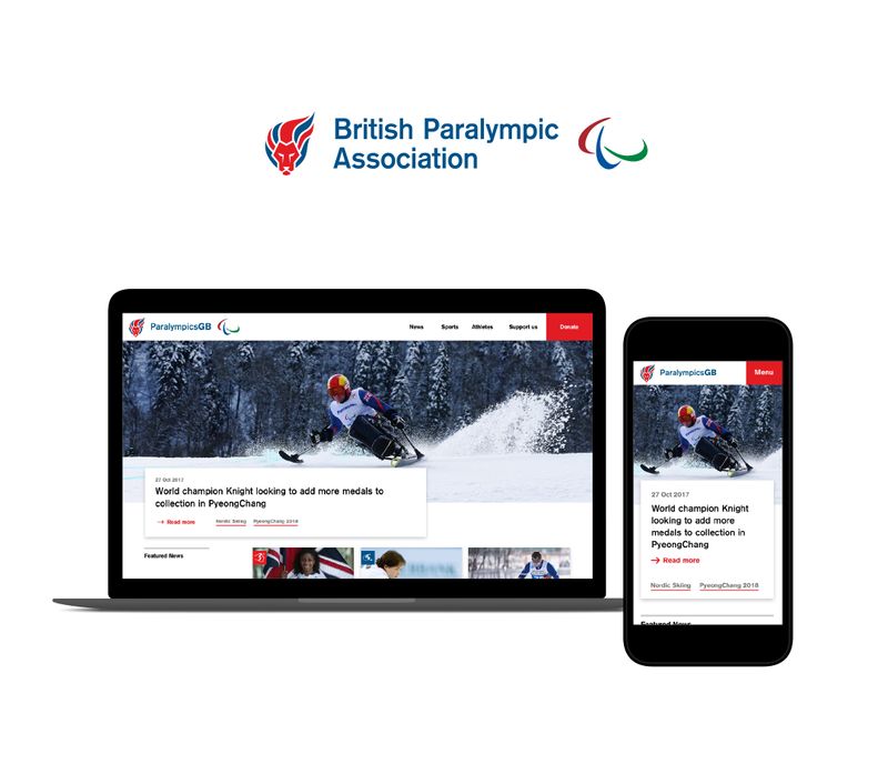 ParalympicsGB Website by SOON_