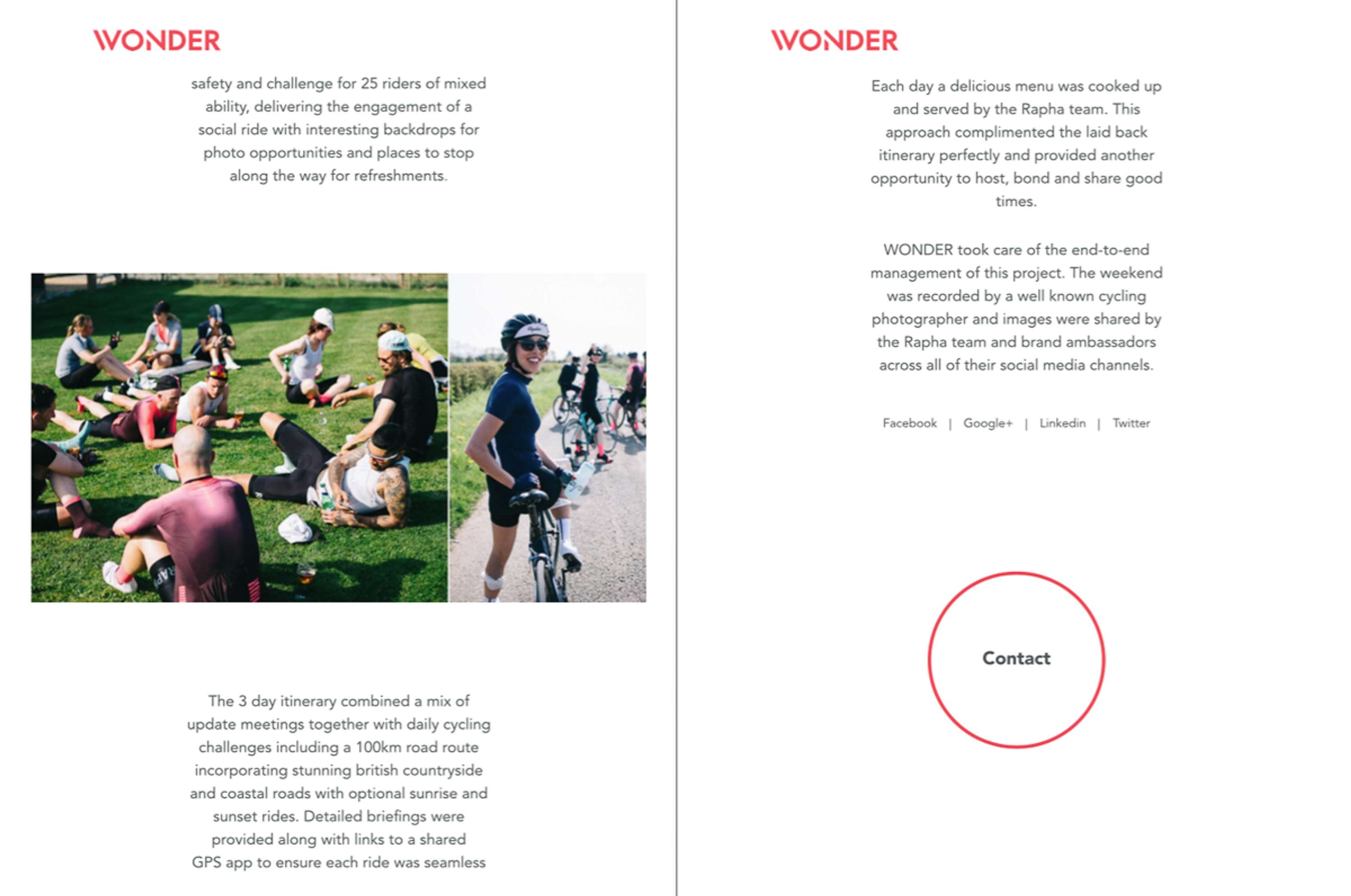 Rapha x Wonder London by Mark Ivkovic