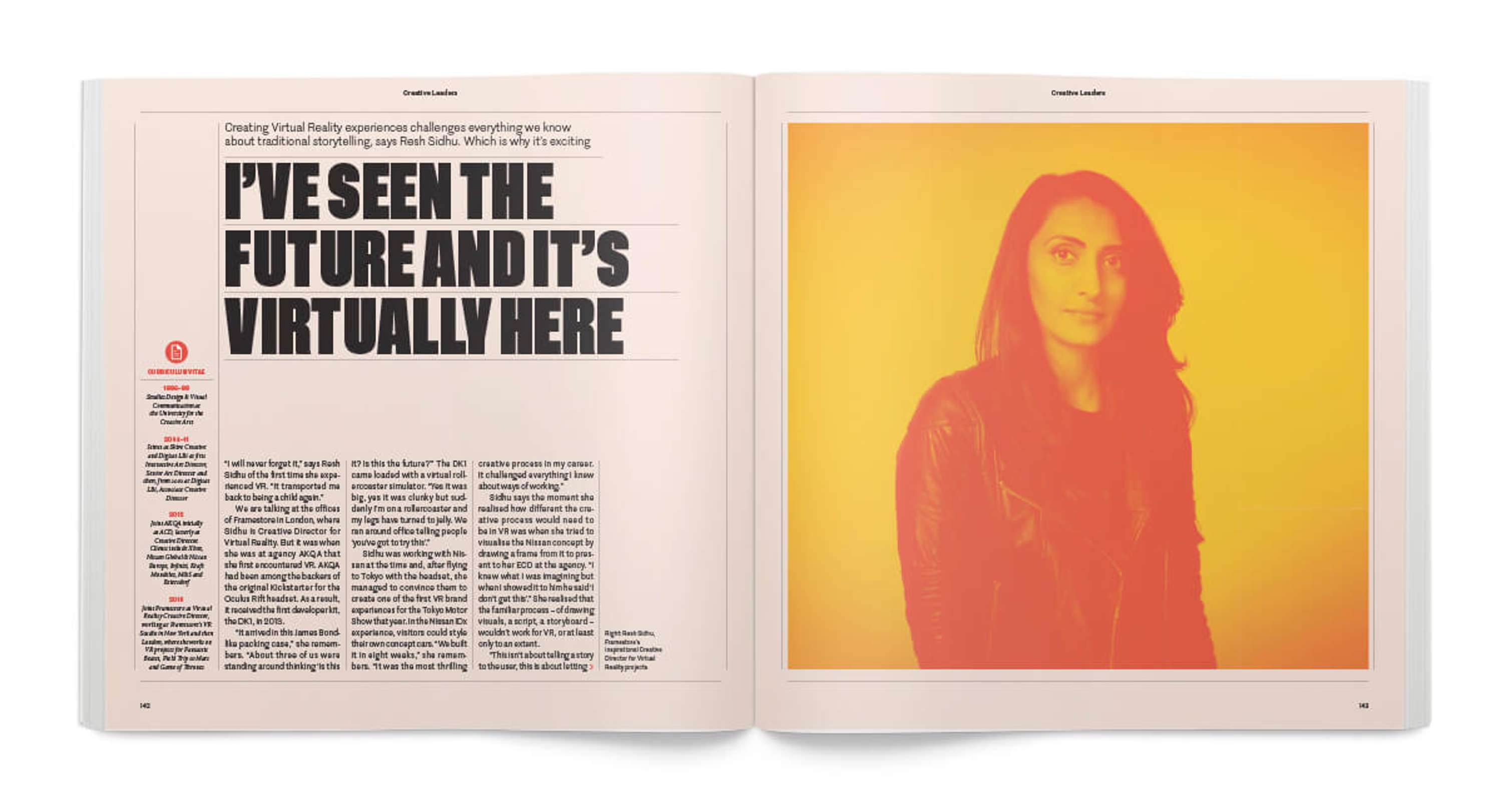 CR Interview Virtual Reality and Storytelling by Resh Sidhu