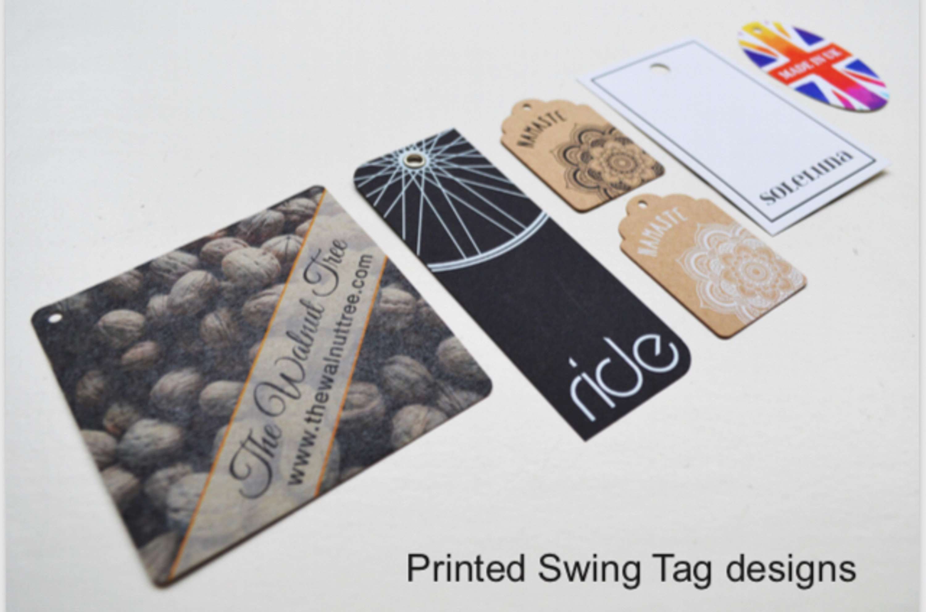 Swing Tag Samples The Dots