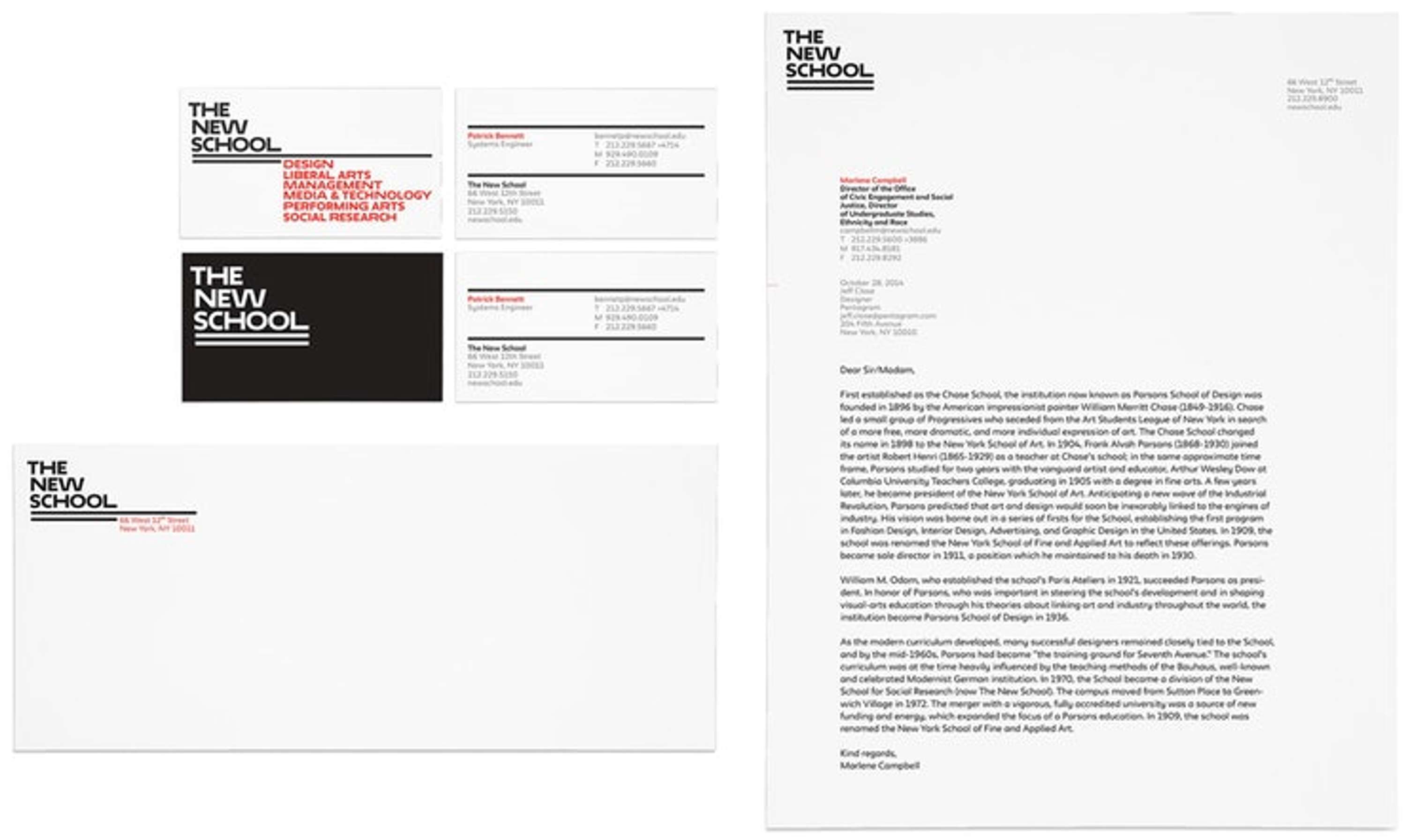 The New School by Paula Scher