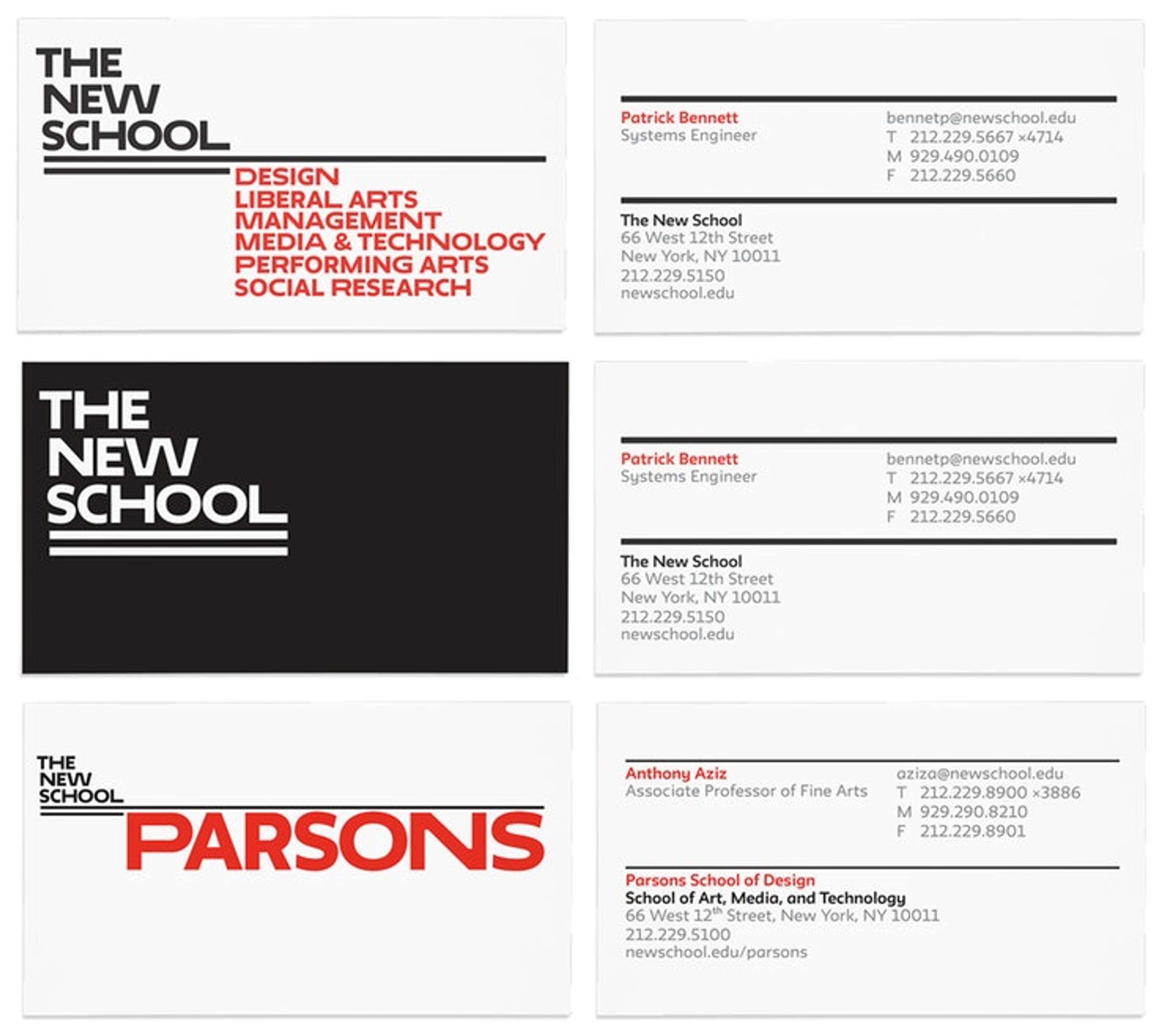 The New School by Paula Scher