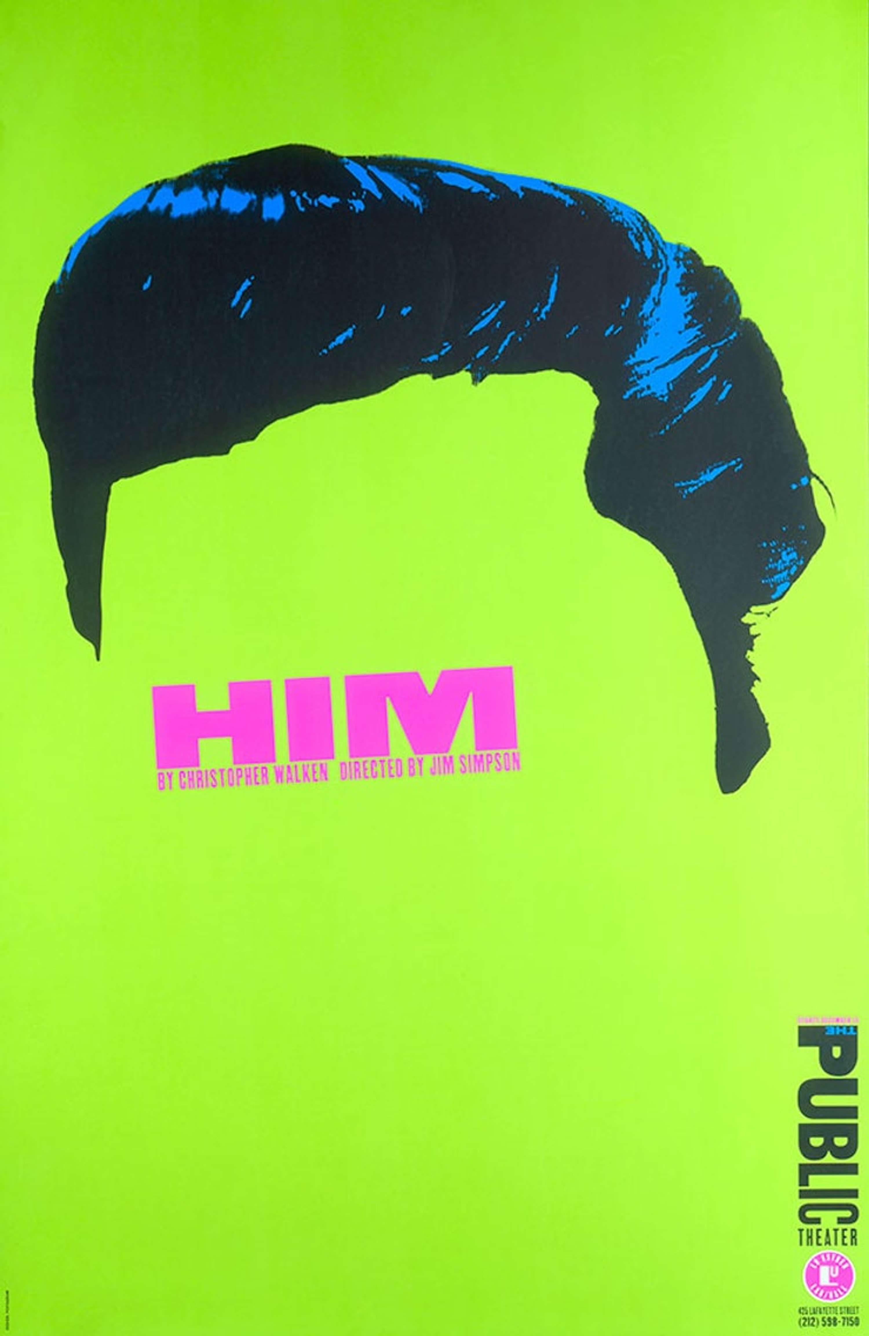 The Public Theatre by Paula Scher