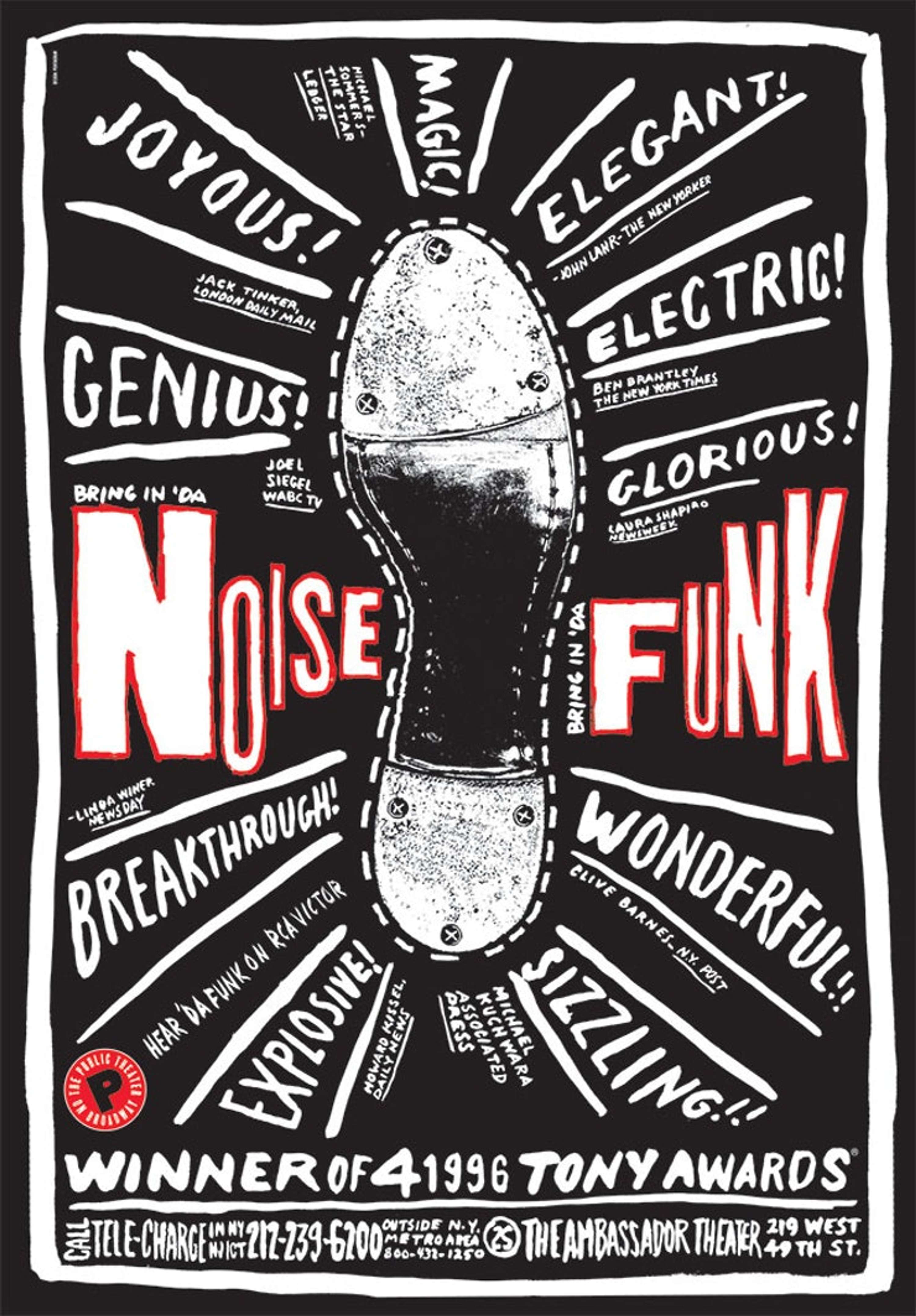 The Public Theatre by Paula Scher