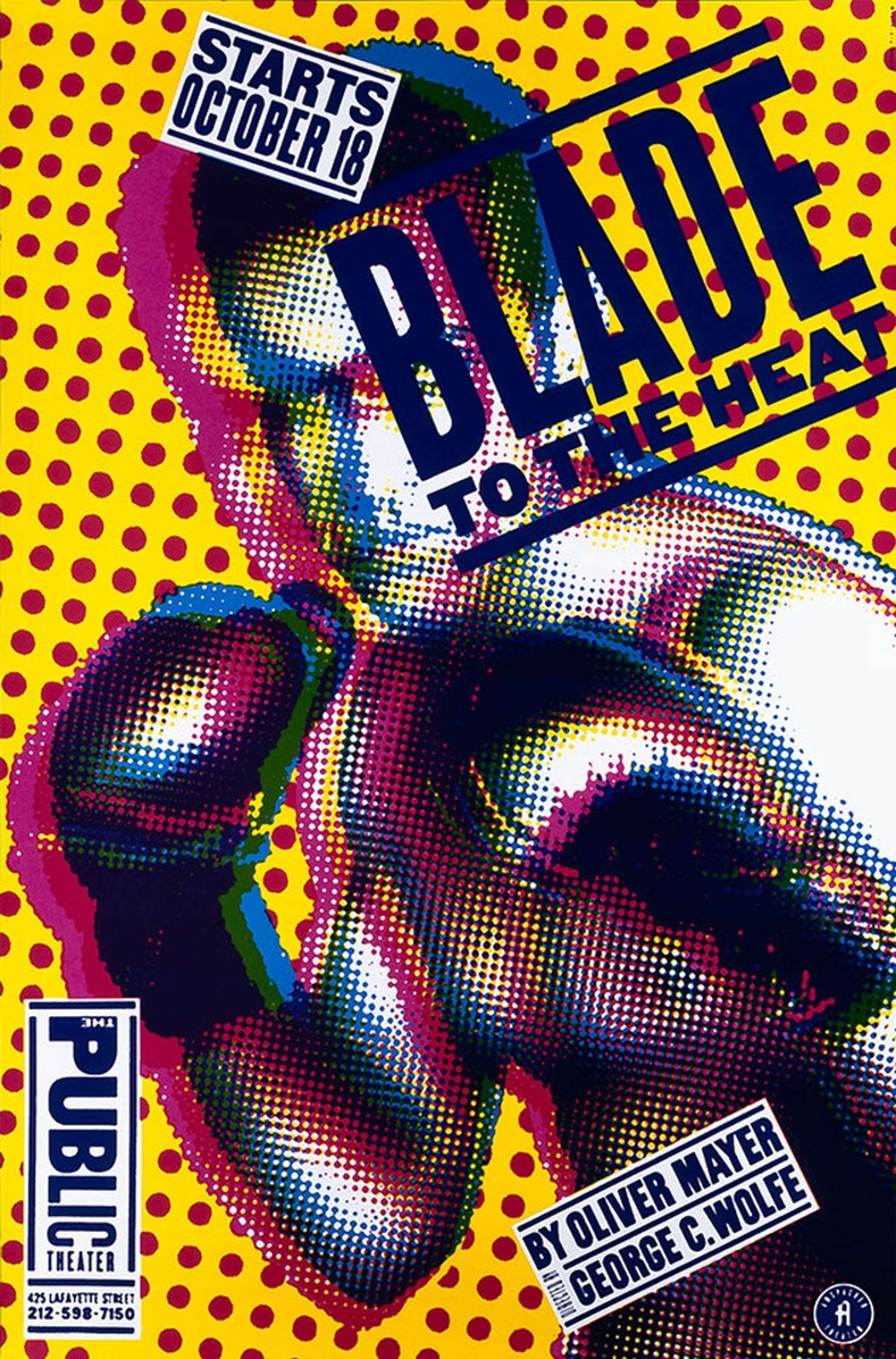 The Public Theatre by Paula Scher