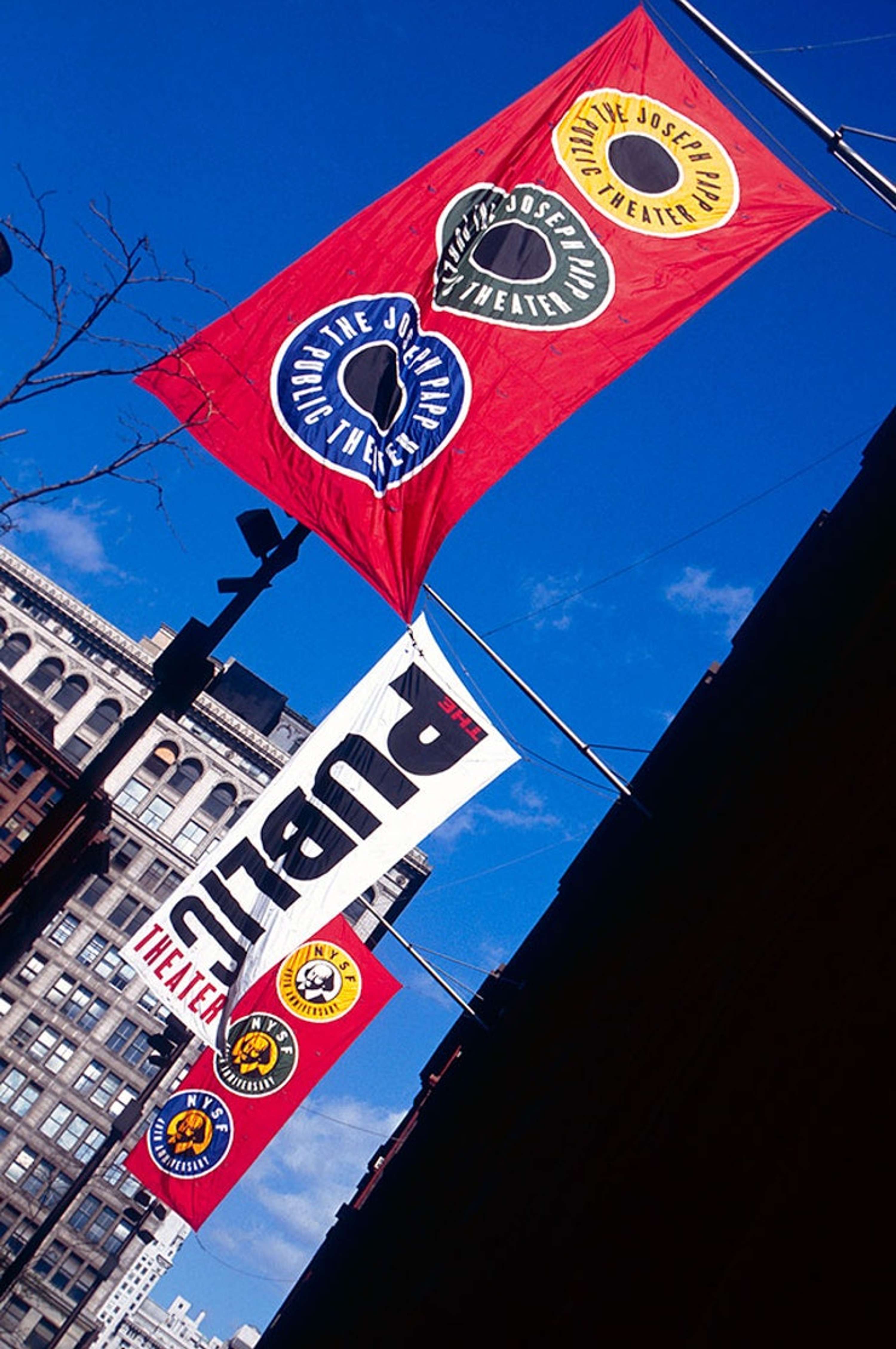The Public Theatre by Paula Scher