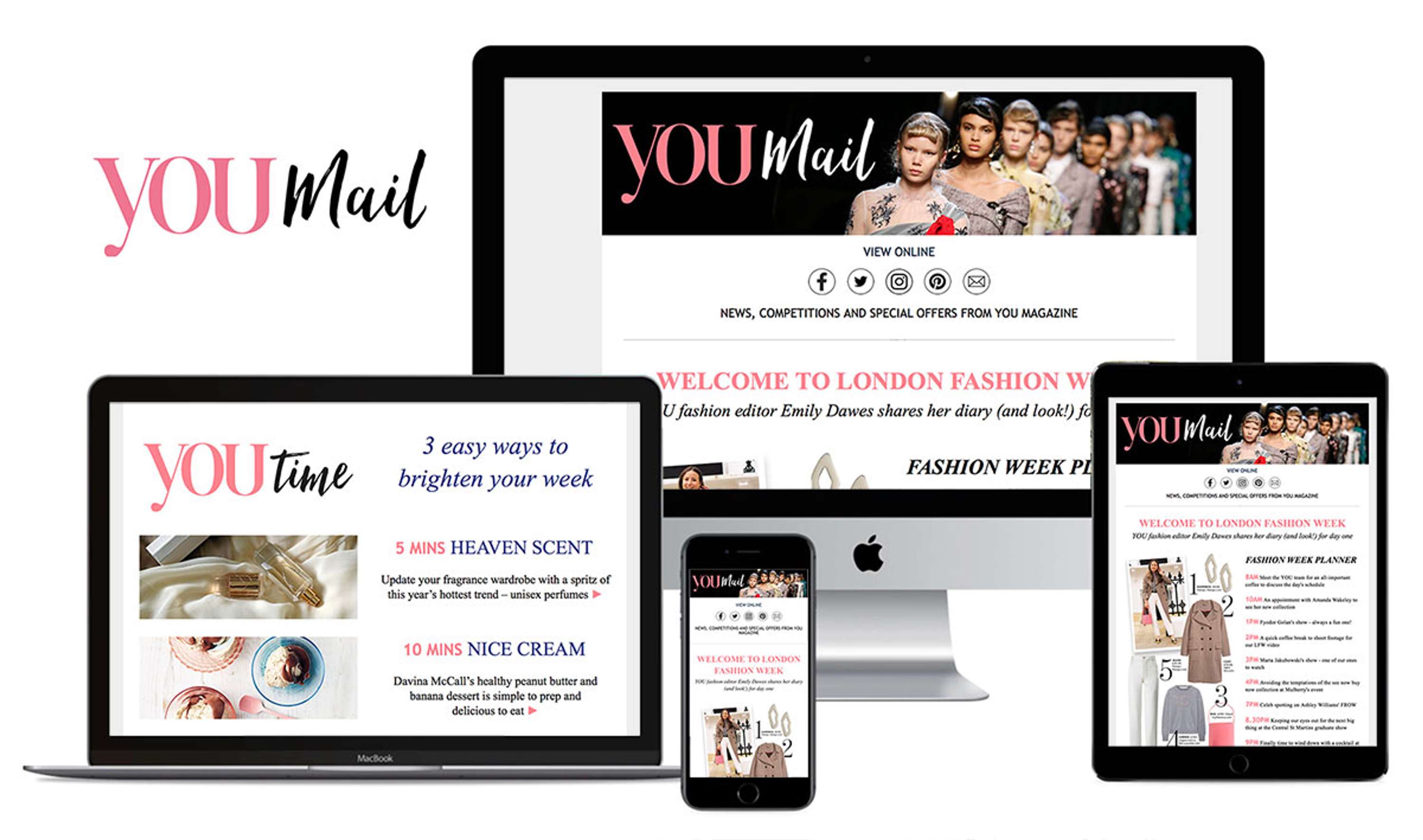 YOUMail newsletter design by Samantha Brownstein