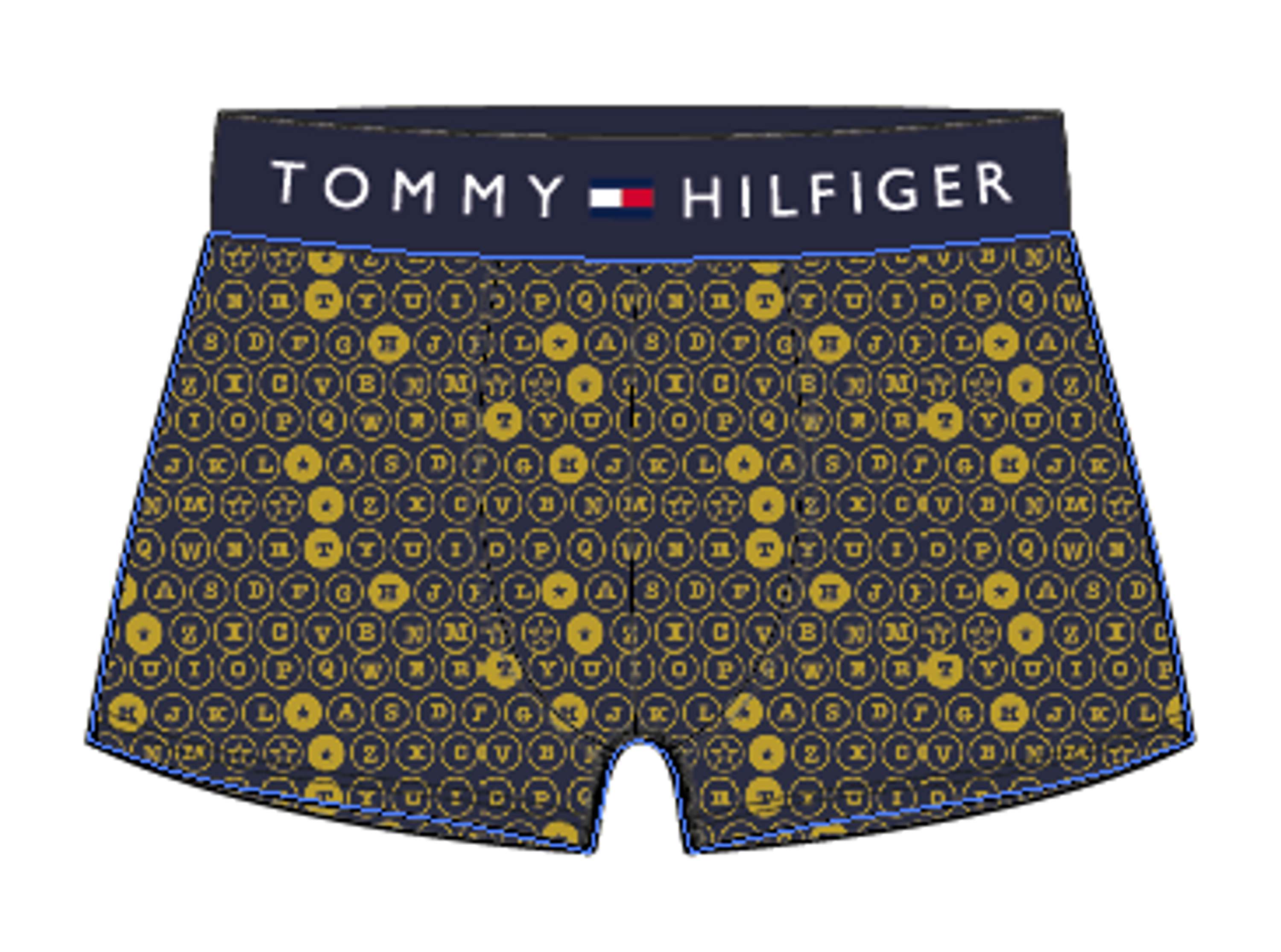 Tommy Hilfiger: Men's Underwear - Print & Pattern Design by Fiona Hall