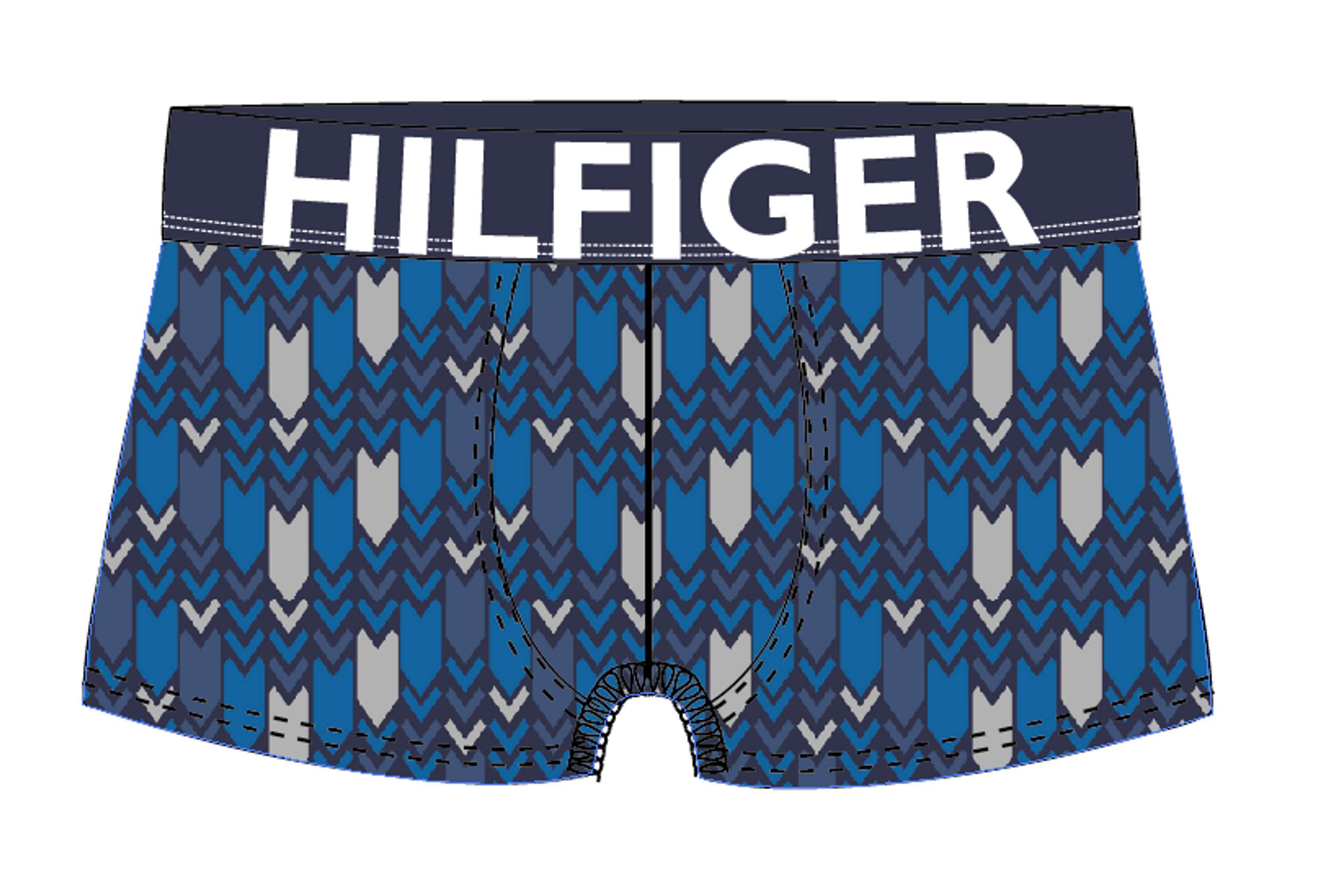 Tommy Hilfiger: Men's Underwear - Print & Pattern Design by Fiona Hall