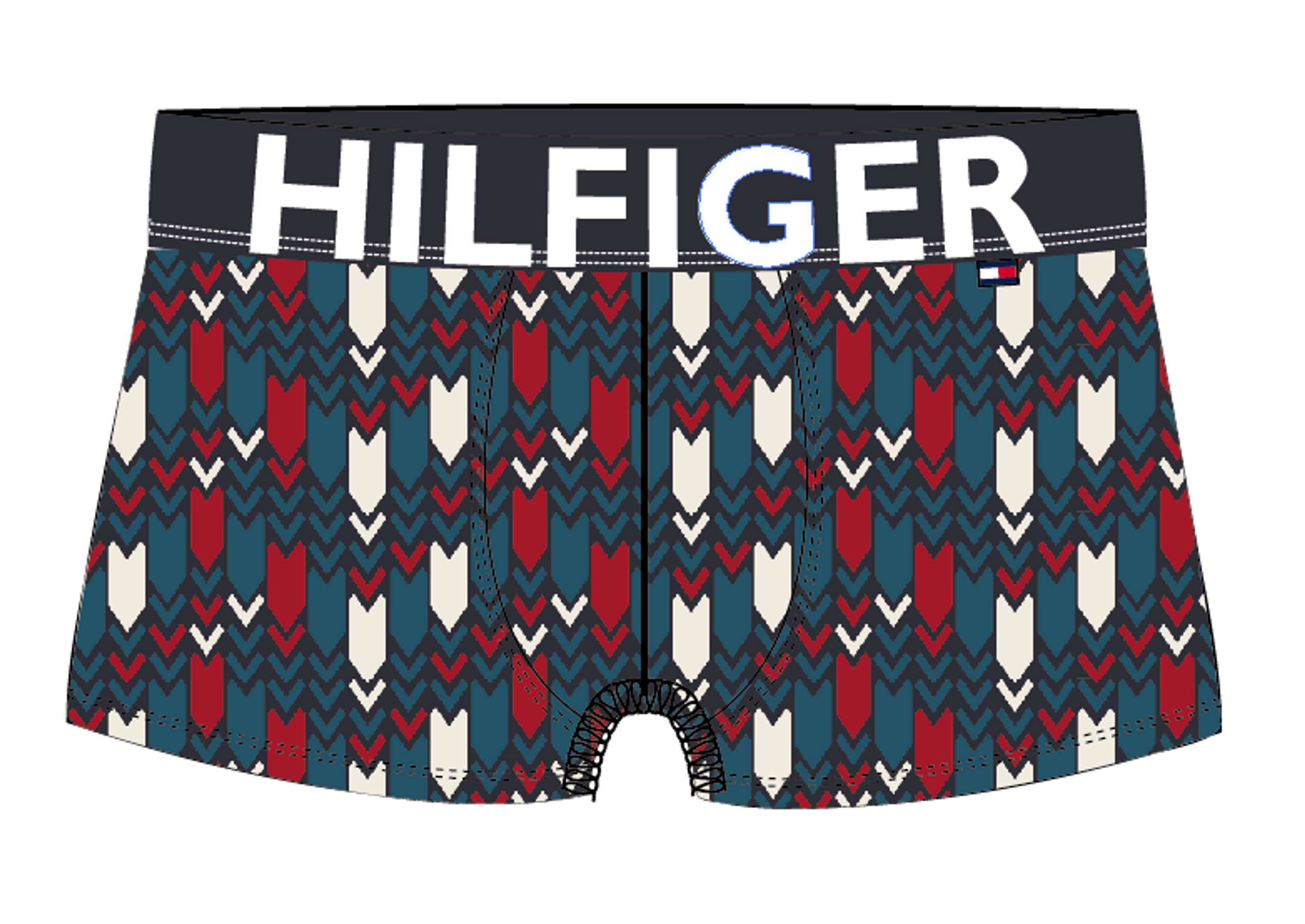 Tommy Hilfiger: Men's Underwear - Print & Pattern Design by Fiona Hall