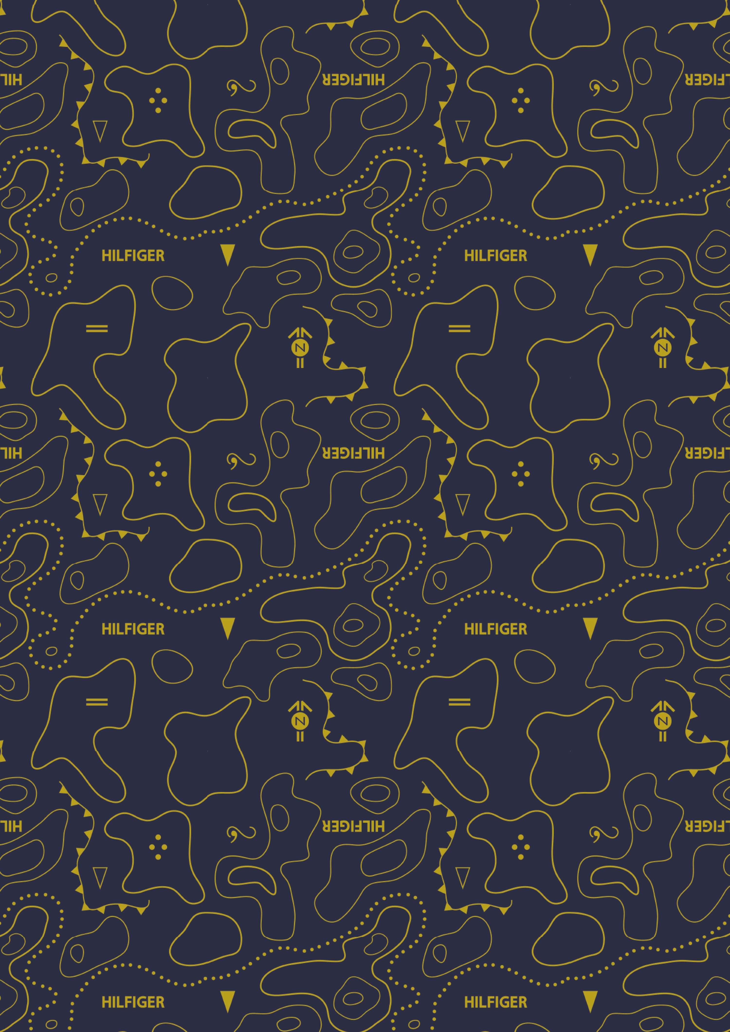 Tommy Hilfiger: Men's Underwear - Print & Pattern Design by Fiona Hall