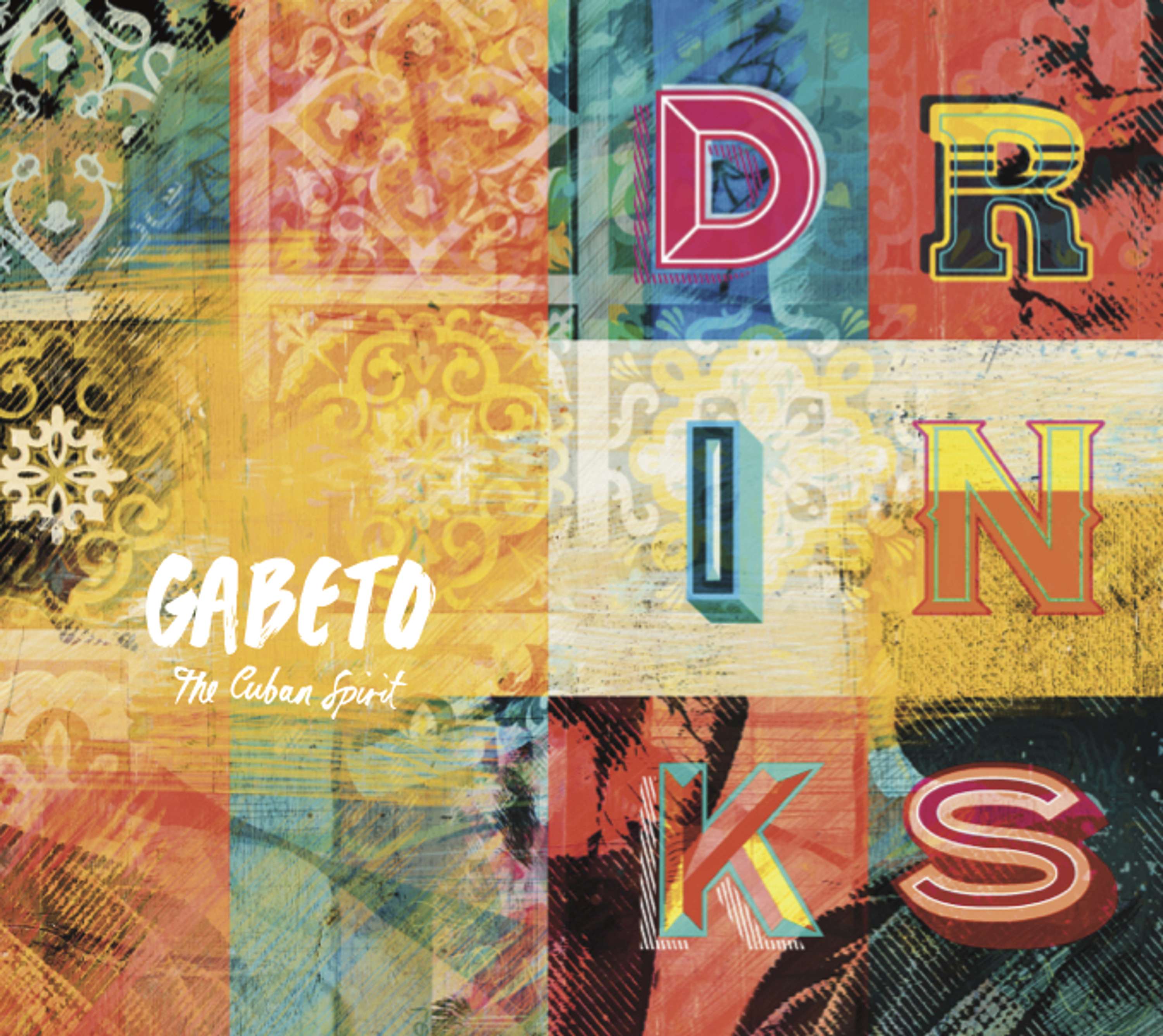 Gabeto - Drinks Menu by Fiona Hall