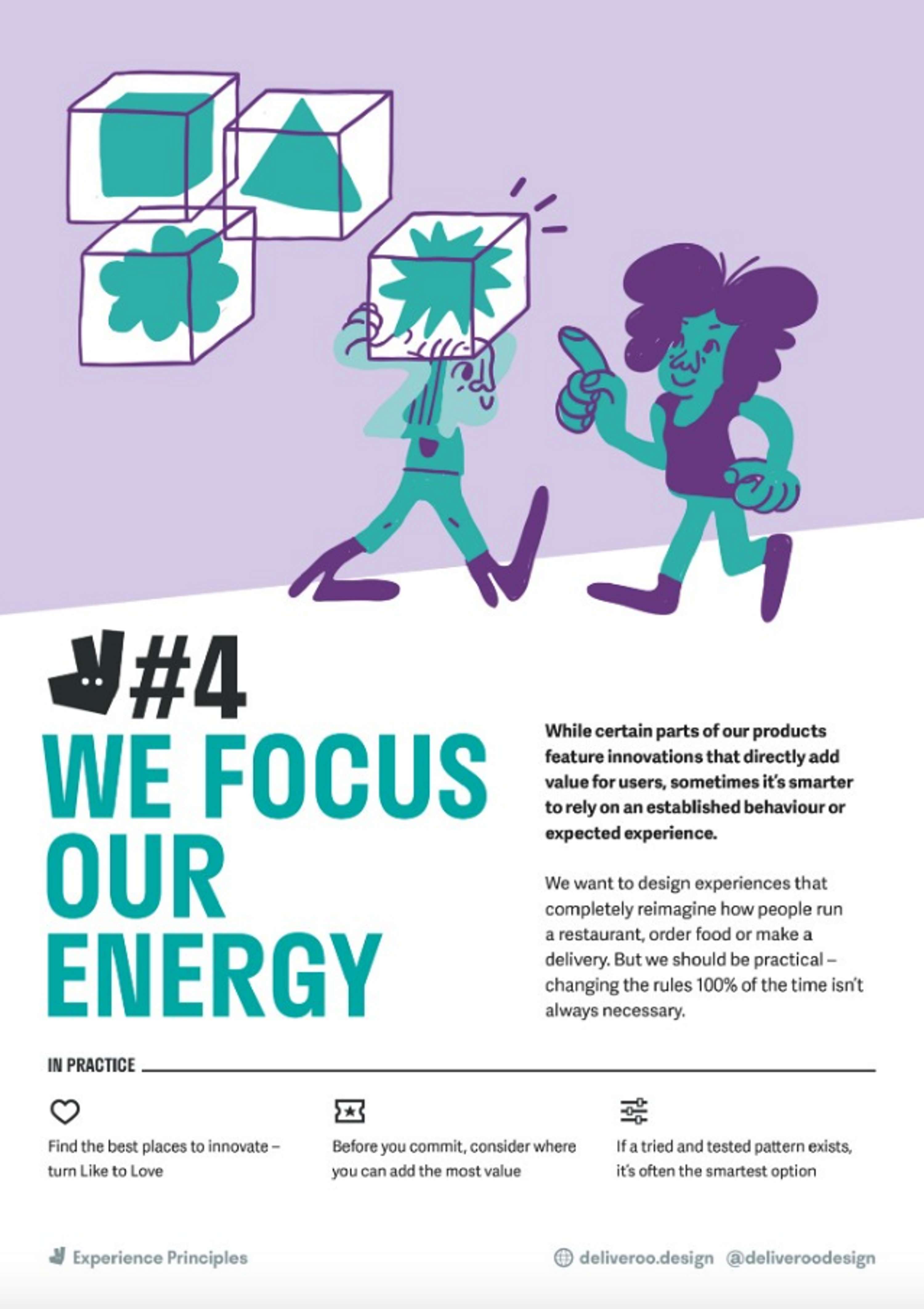 Go out and empathise! by Deliveroo