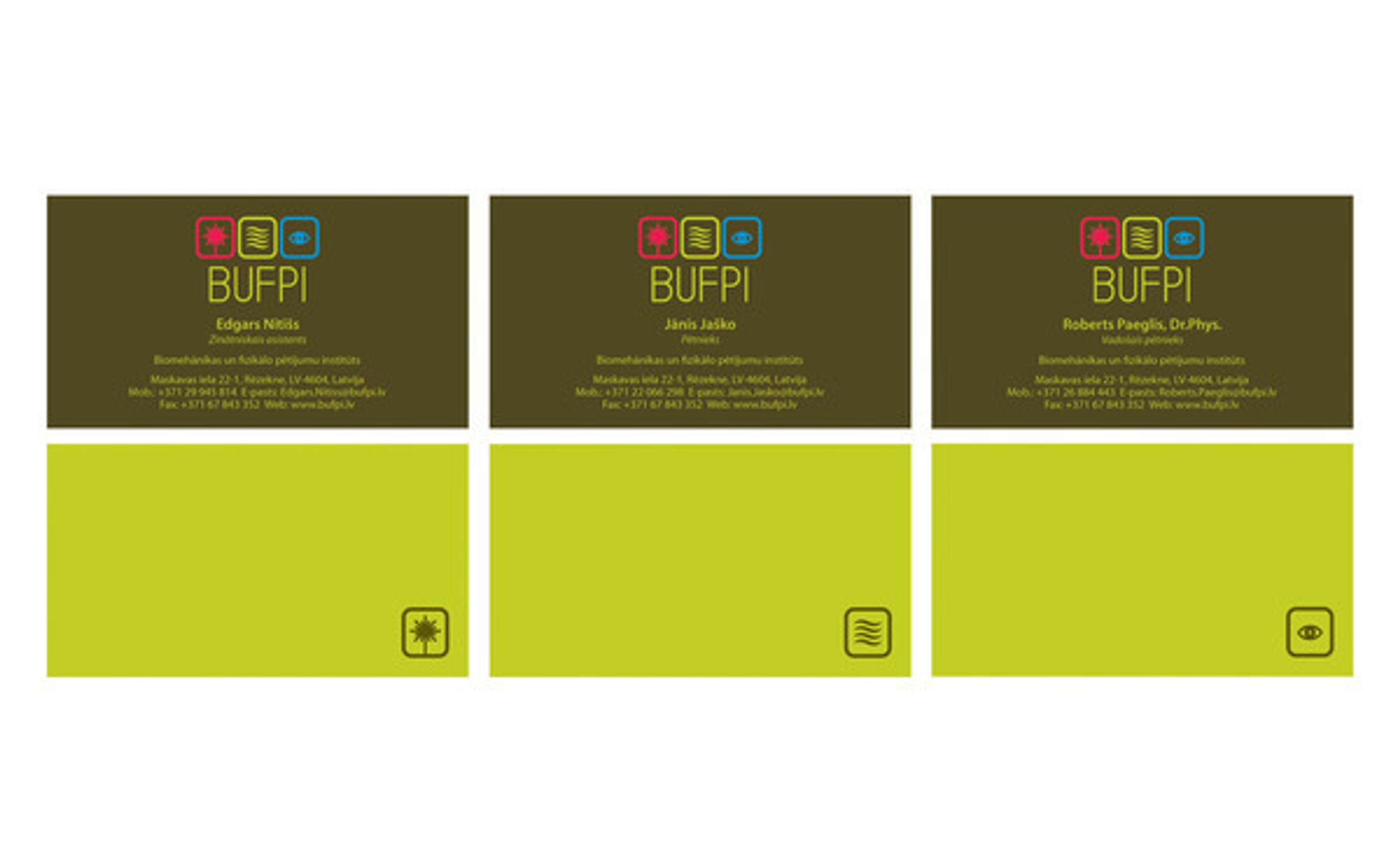 BUFPI Corporate Identity by Ola Gillfelt